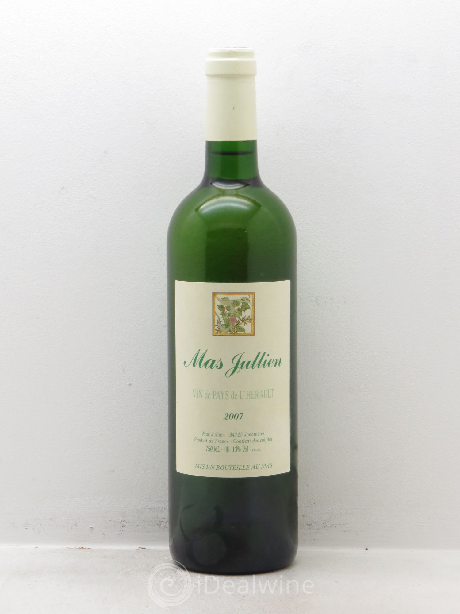 Pays d'Hérault Mas Jullien Olivier Jullien (sans prix de réserve - no reserve) 2007 - Posten von 1 Flasche - 0
