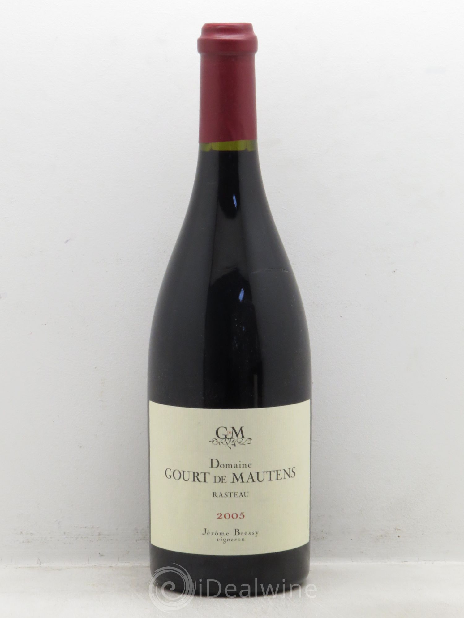 Rasteau Domaine Gourt de Mautens - Jérôme Bressy 2005 - Lot de 1 bouteille - 0