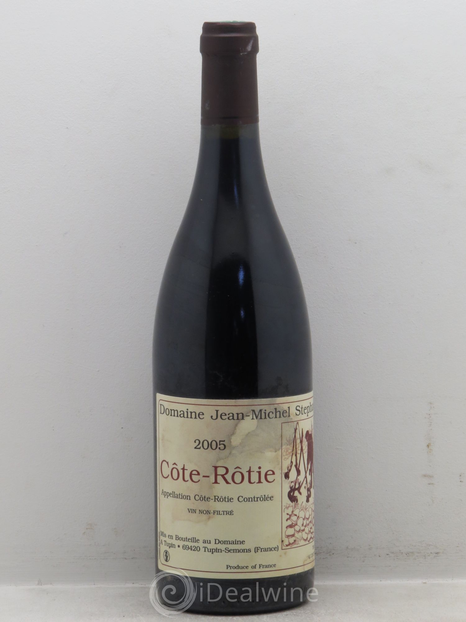 Côte-Rôtie Jean-Michel Stephan 2005 - Lot de 1 bouteille - 0