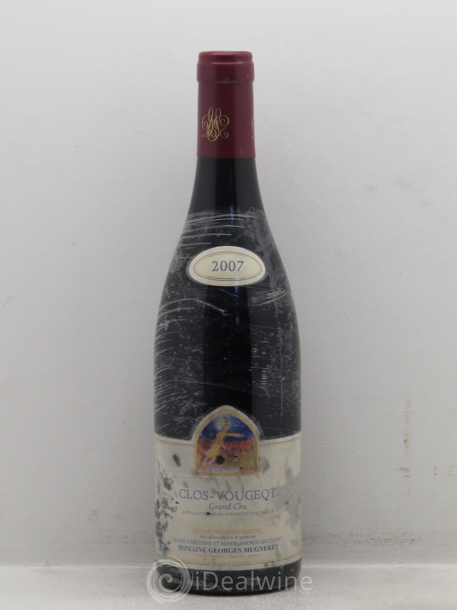 Clos de Vougeot Grand Cru (sans prix de réserve) 2007 - Posten von 1 Flasche - 0