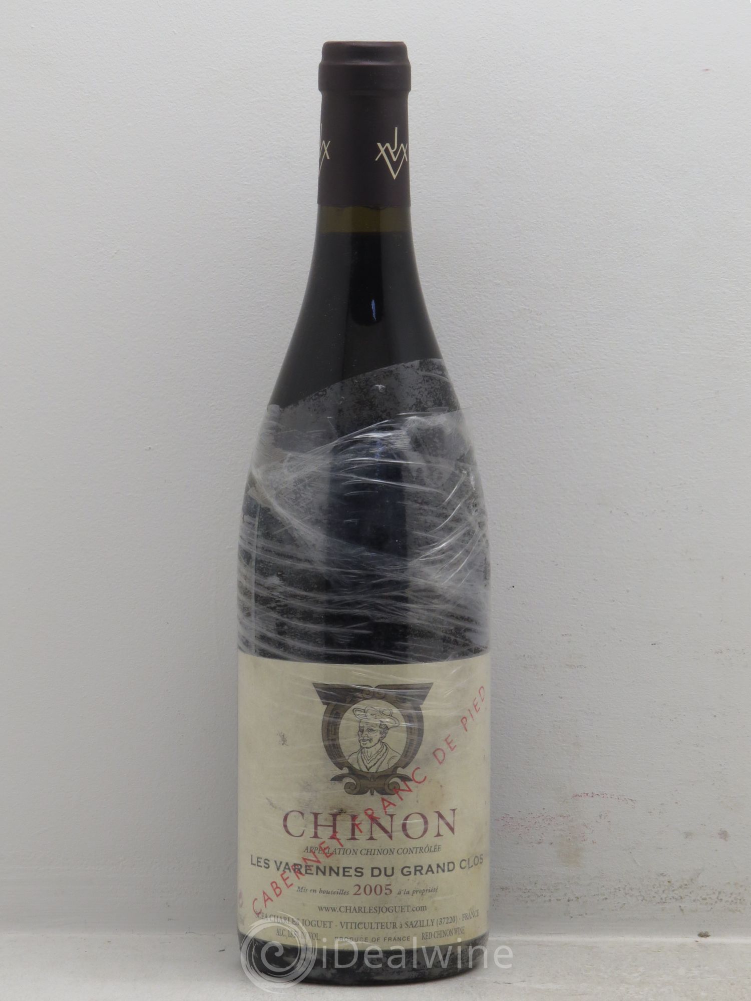 Chinon Les Varennes du Grand Clos Charles Joguet Franc de Pieds 2005 - Lot de 1 bouteille - 0
