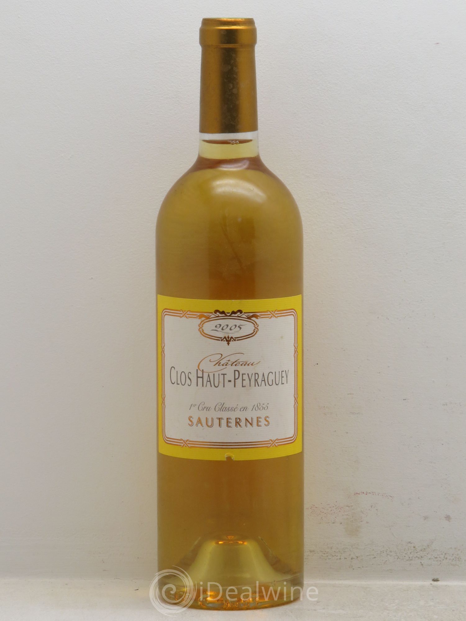 Clos Haut-Peyraguey 1er Grand Cru Classé 2005 - Lotto di 1 bottiglia - 0