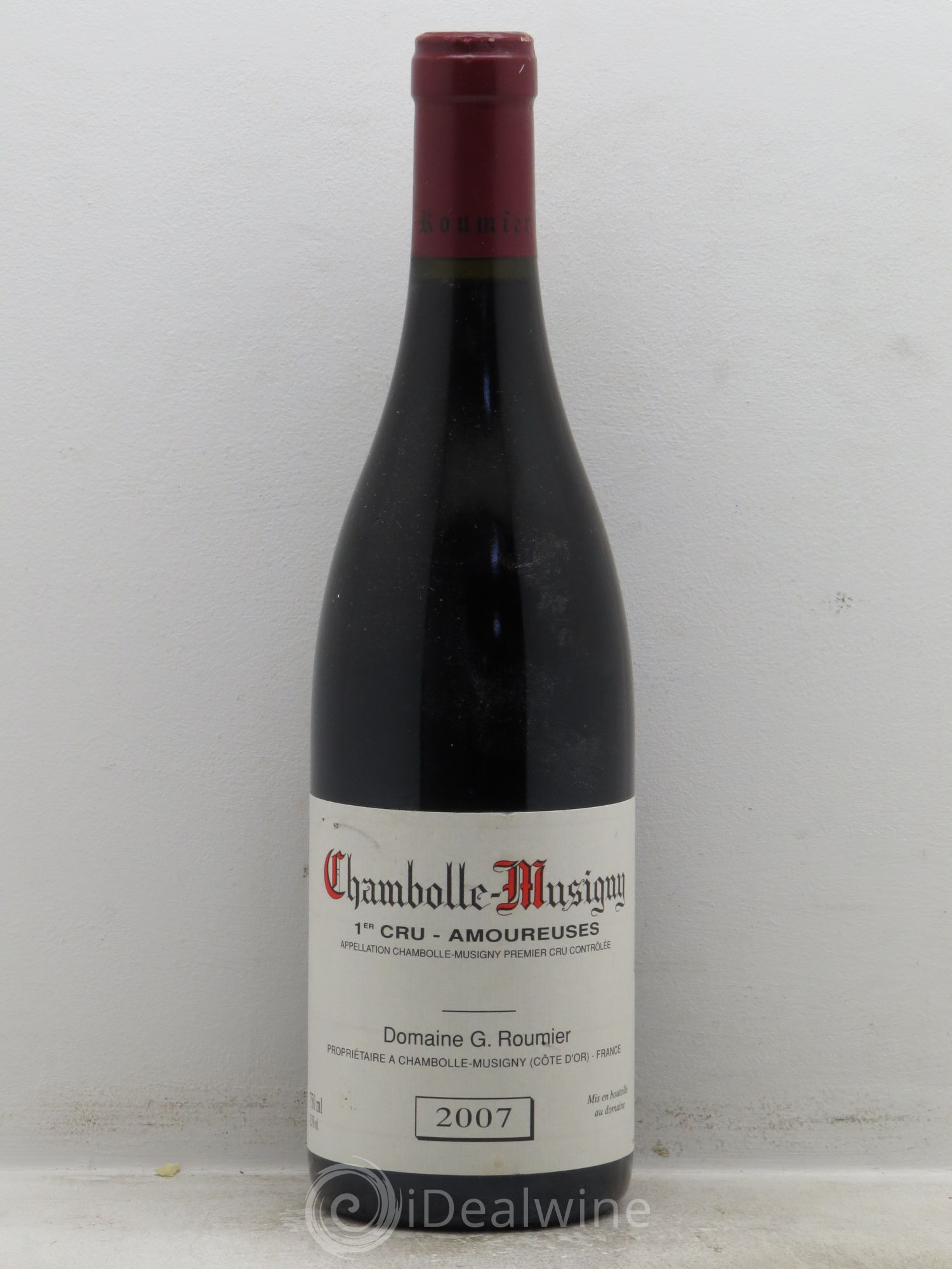 Chambolle-Musigny 1er Cru Les Amoureuses Georges Roumier (Domaine) 2007 - Lot de 1 bouteille - 0