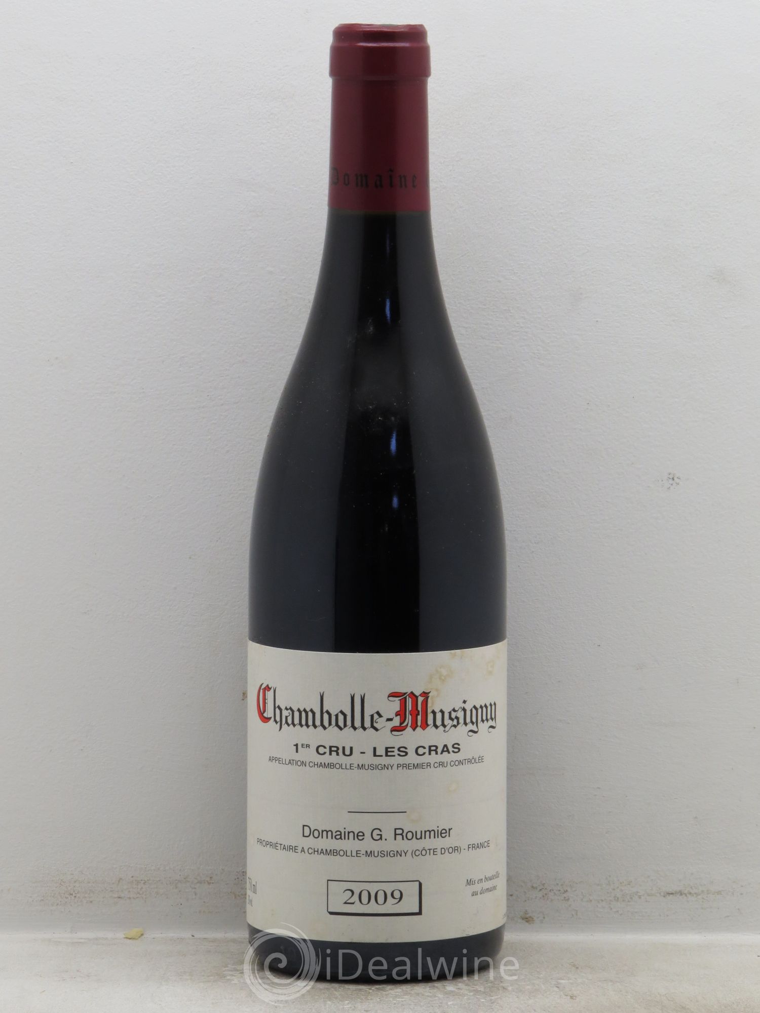 Chambolle-Musigny 1er Cru Les Cras Georges Roumier (Domaine) 2009 - Lot de 1 bouteille - 0
