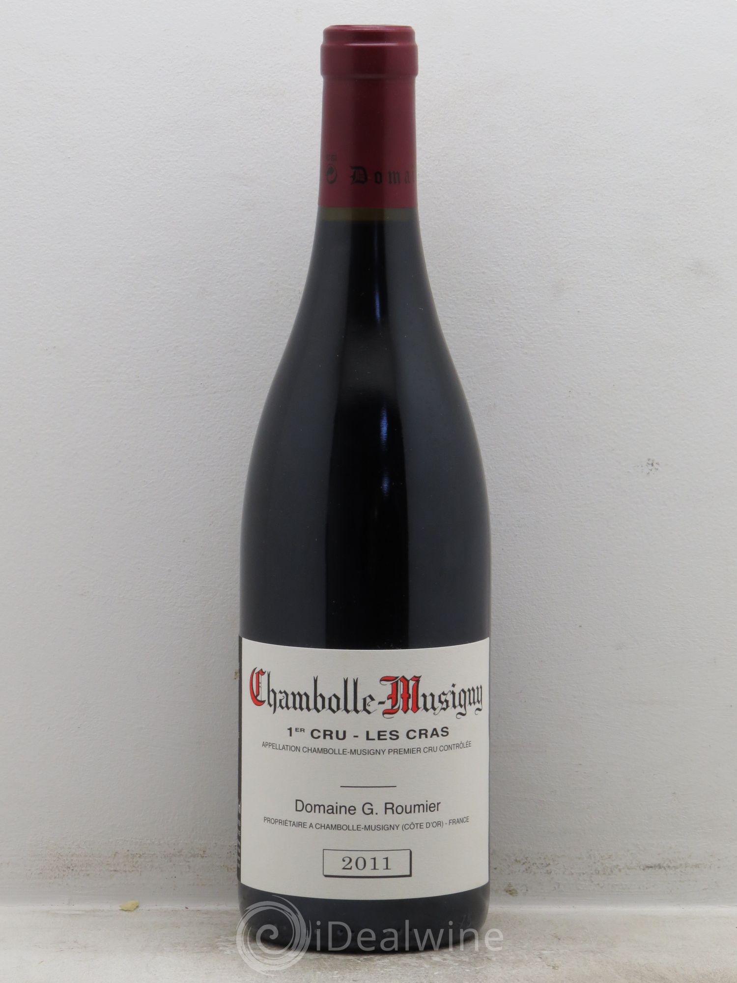 Chambolle-Musigny 1er Cru Les Cras Georges Roumier (Domaine) 2011 - Lot de 1 bouteille - 0
