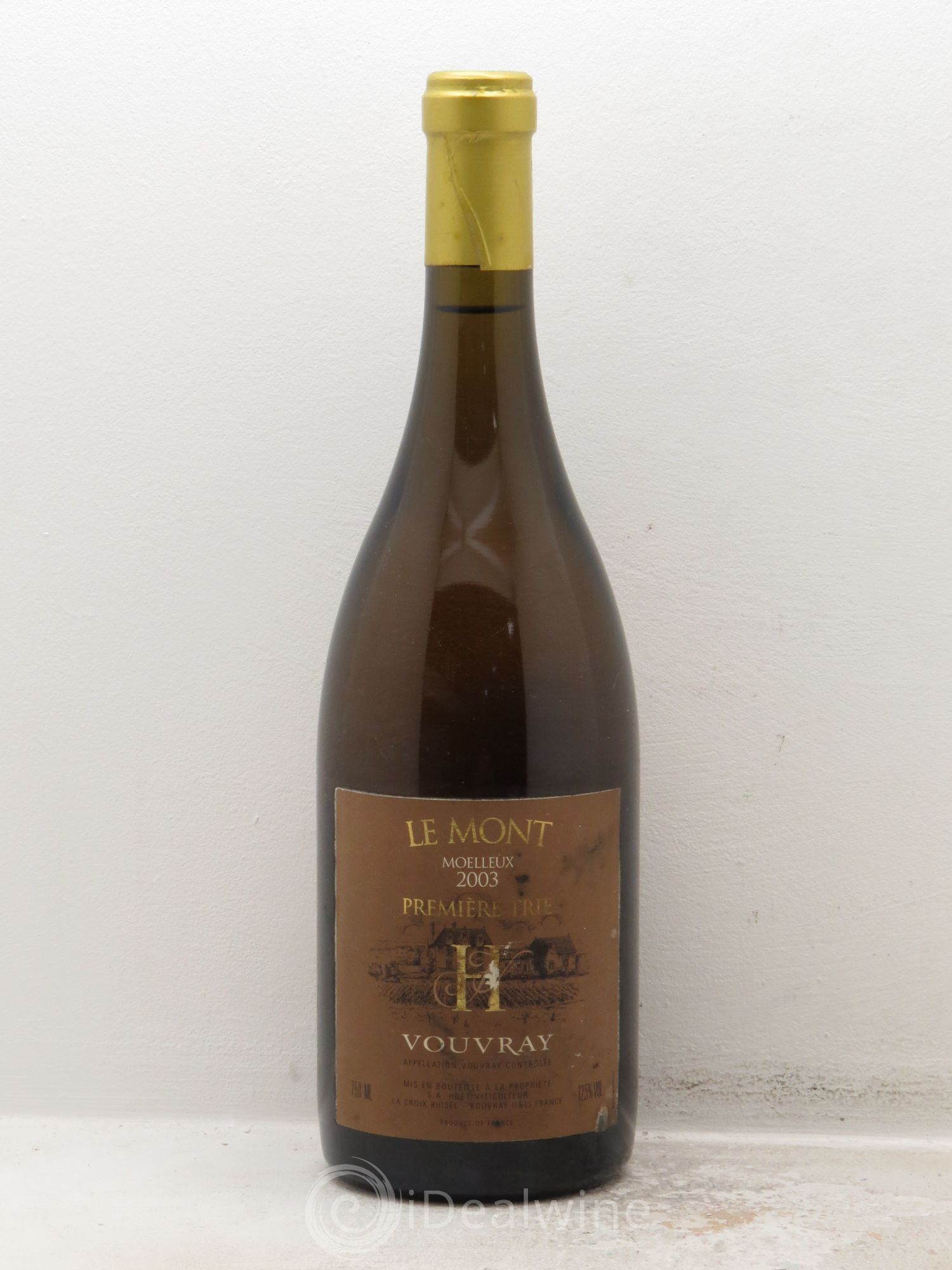 Vouvray Le Mont Moelleux 1ère Trie Domaine Huet 2003 - Lotto di 1 bottiglia - 0