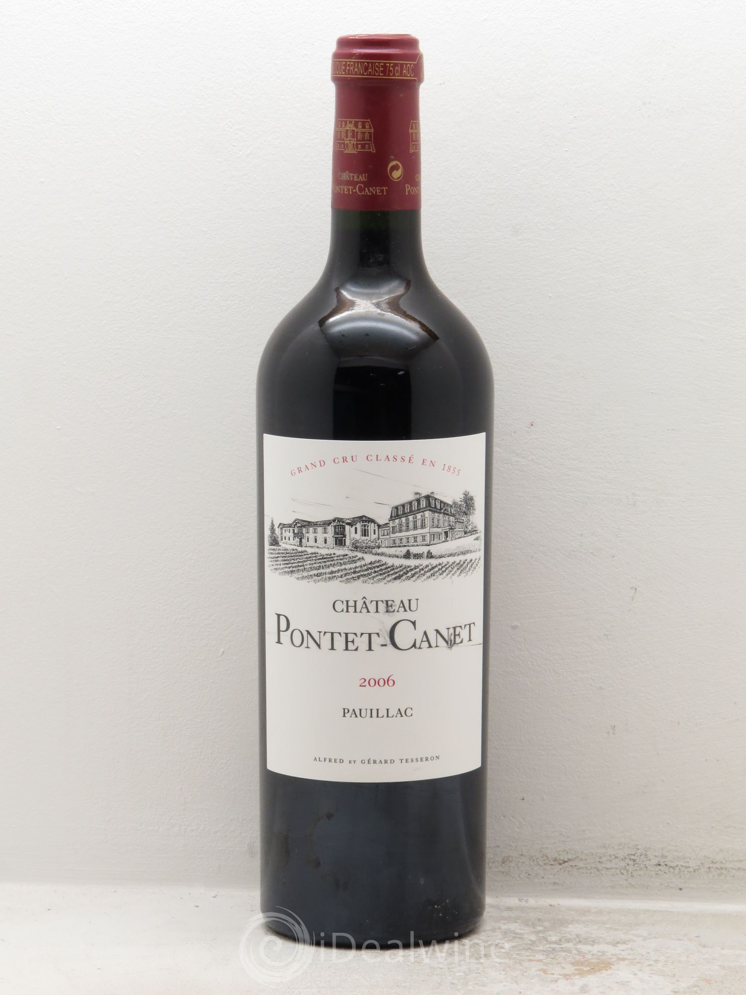 Château Pontet Canet 5ème Grand Cru Classé 2006 - Lot de 1 bouteille - 0
