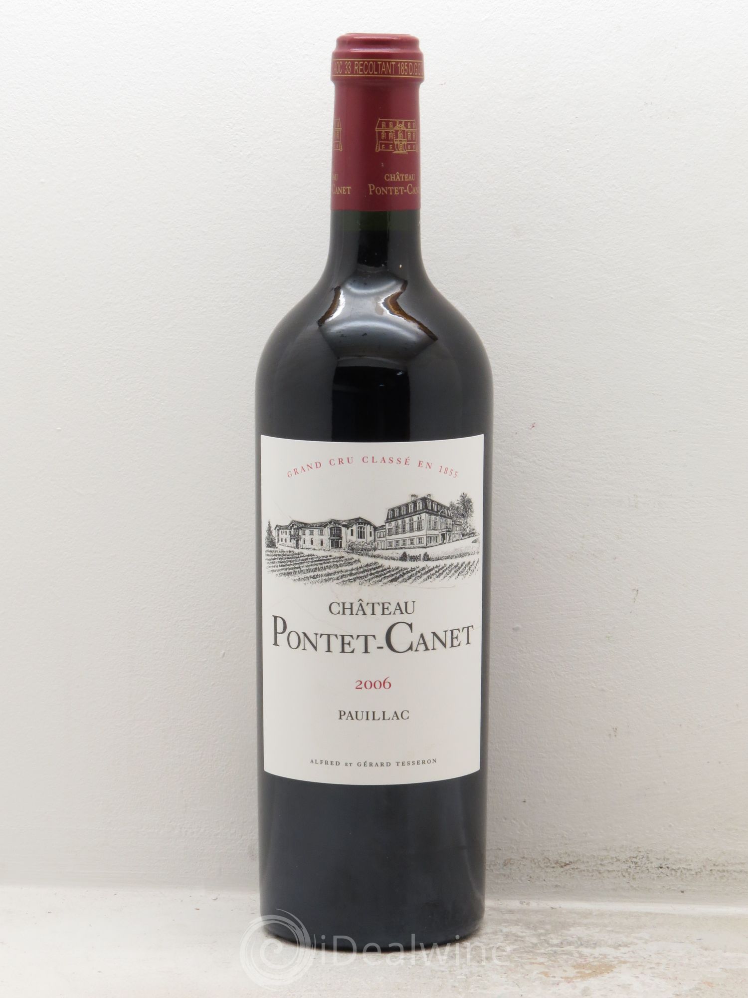Château Pontet Canet 5ème Grand Cru Classé 2006 - Lot de 1 bouteille - 0