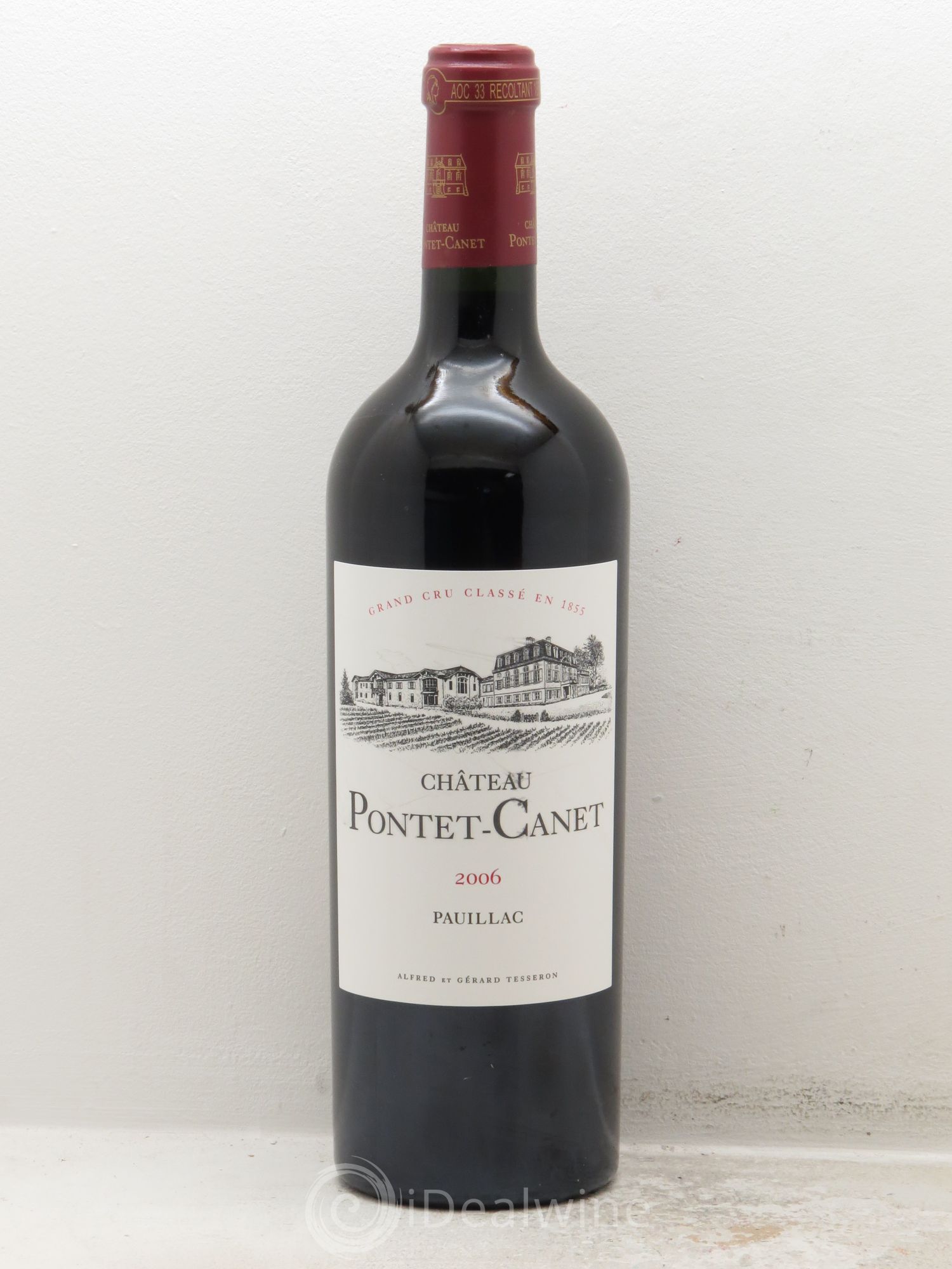 Château Pontet Canet 5ème Grand Cru Classé 2006 - Lot de 1 bouteille - 0