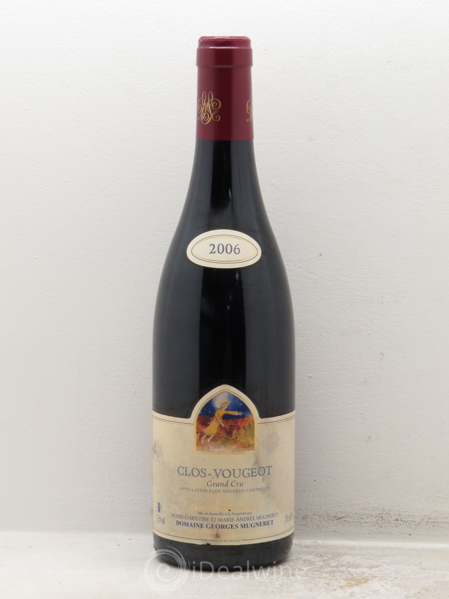 Clos de Vougeot Grand Cru Domaine Mugneret-Gibourg 2006 - Posten von 1 Flasche - 0