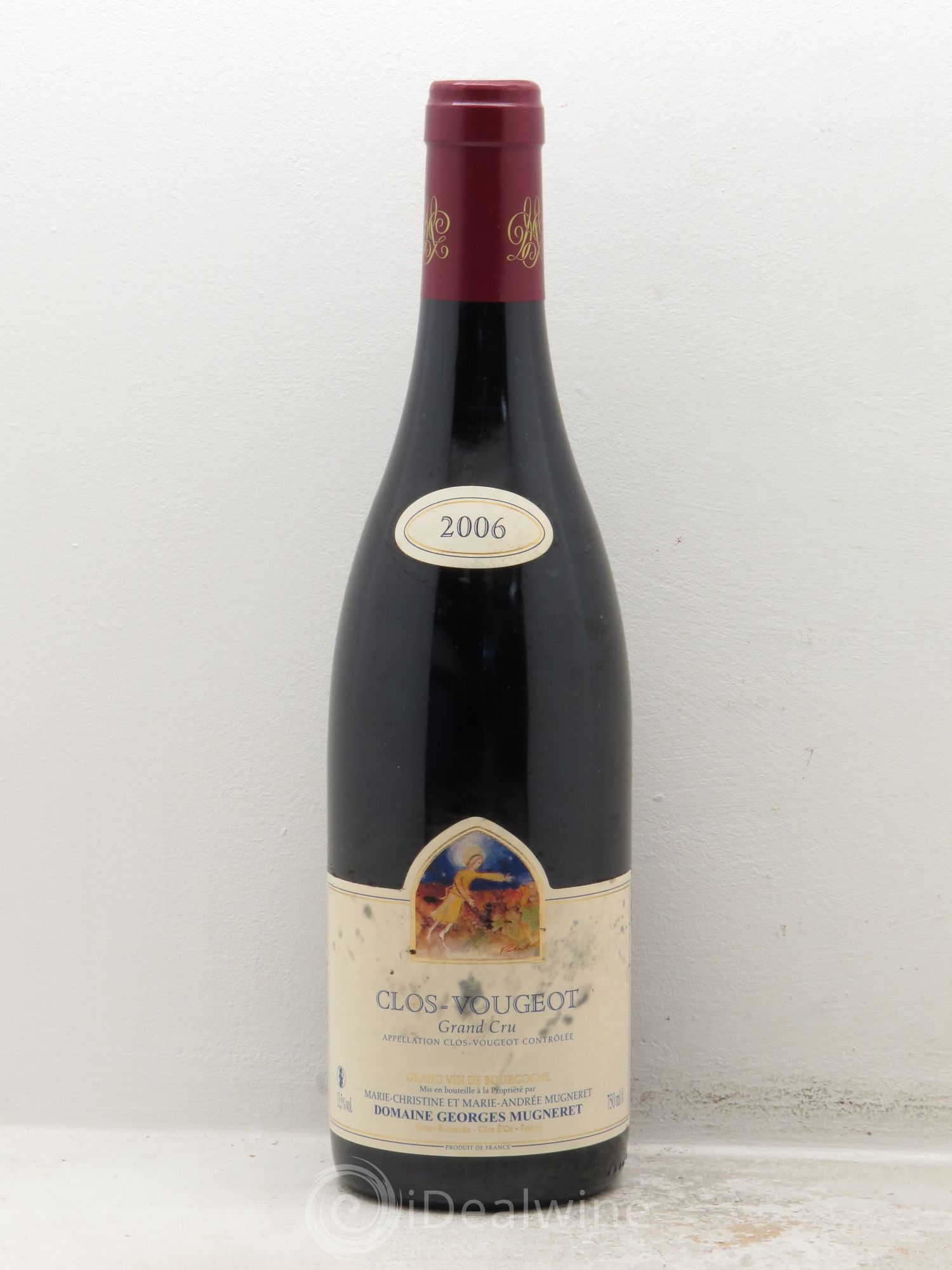 Clos de Vougeot Grand Cru Domaine Mugneret-Gibourg 2006 - Posten von 1 Flasche - 0