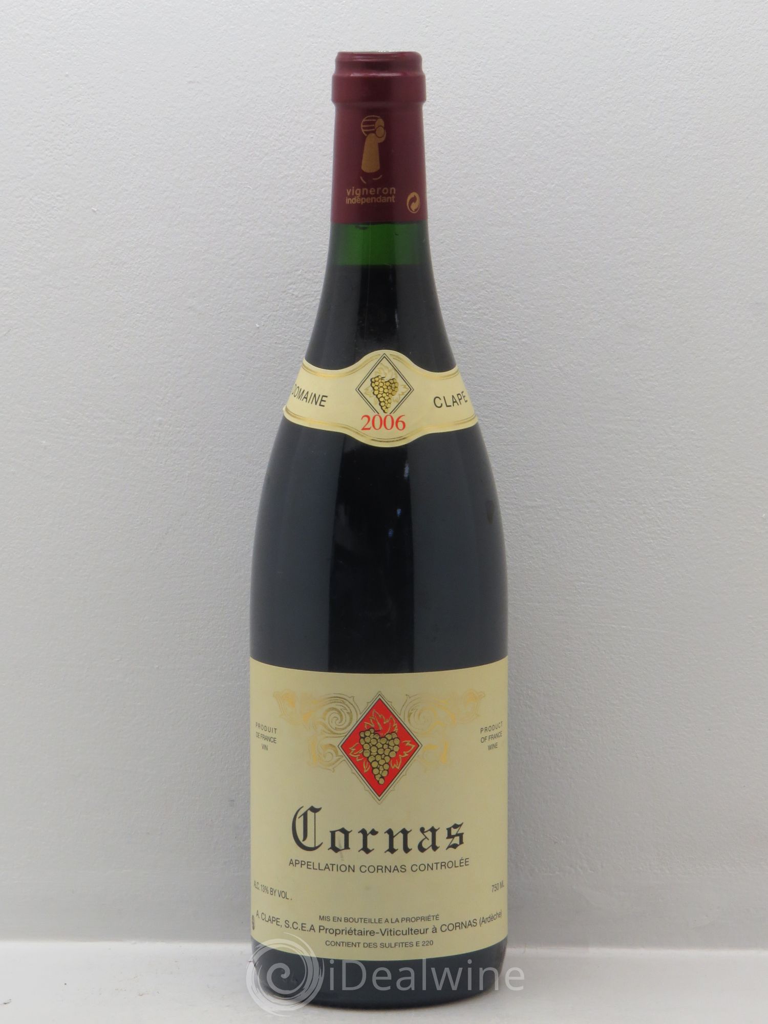 Cornas Auguste Clape (sans prix de réserve) 2006 - Lot de 1 bouteille - 0