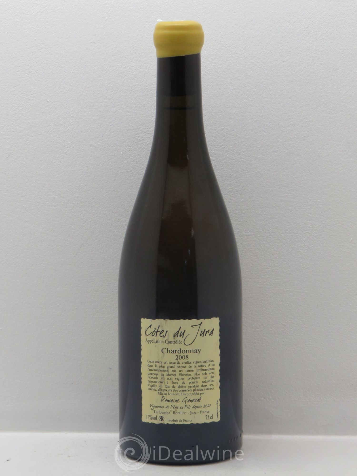 Côtes du Jura Grandes Teppes Vieilles Vignes JF.Ganevat (sans prix de réserve) 2008 - Posten von 1 Flasche - 1