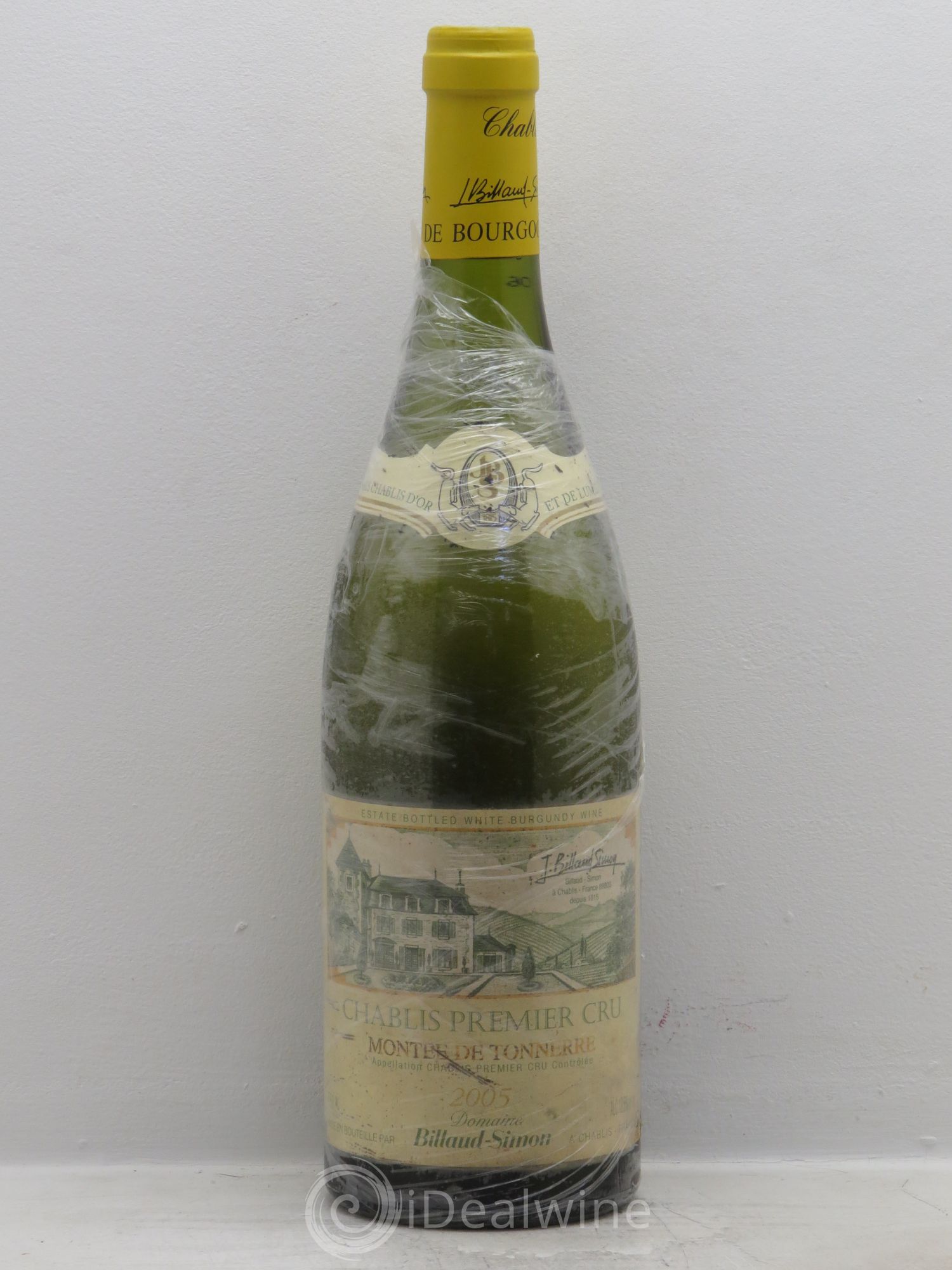 Chablis 1er Cru Montée de Tonnerre Billaud-Simon (Domaine) 2005 - Posten von 1 Flasche - 0