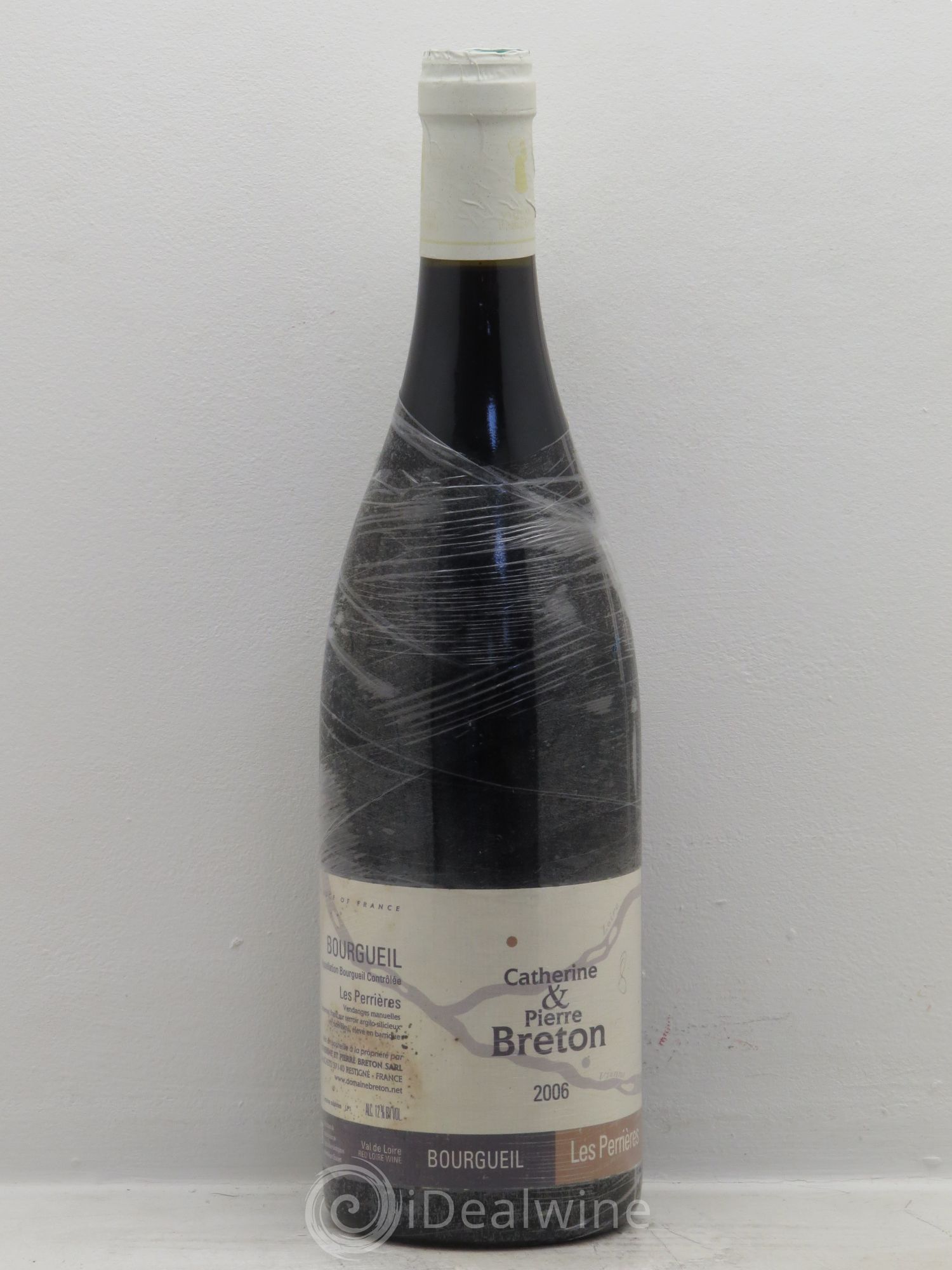 Bourgueil Les Perrières Catherine et Pierre Breton 2006 - Lot de 1 bouteille - 0