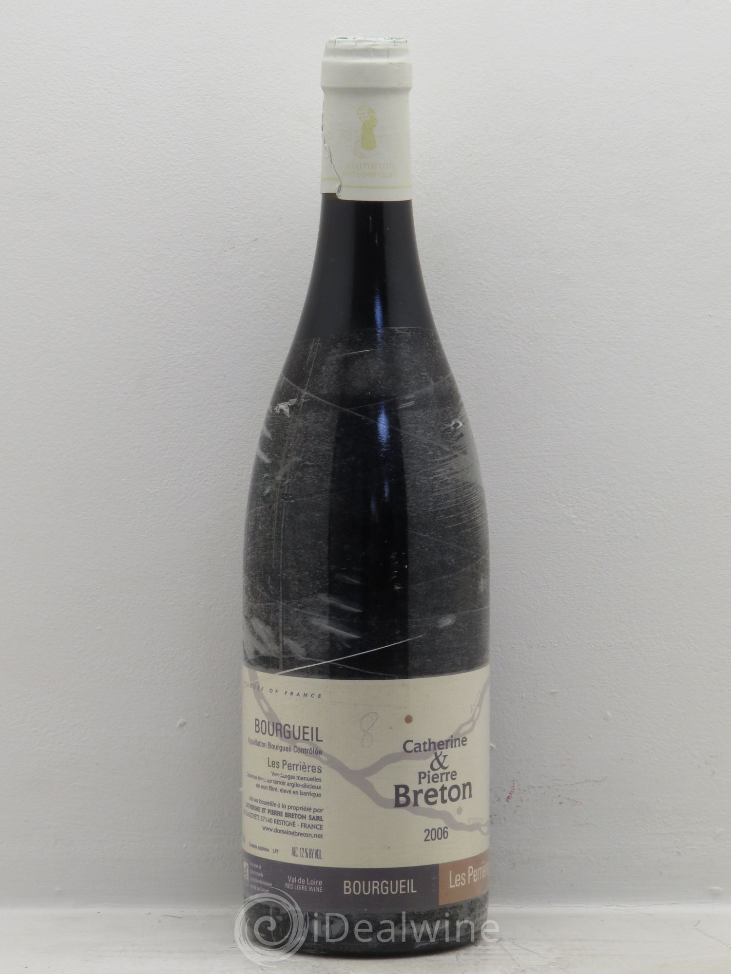 Bourgueil Les Perrières Catherine et Pierre Breton 2006 - Lot de 1 bouteille - 0