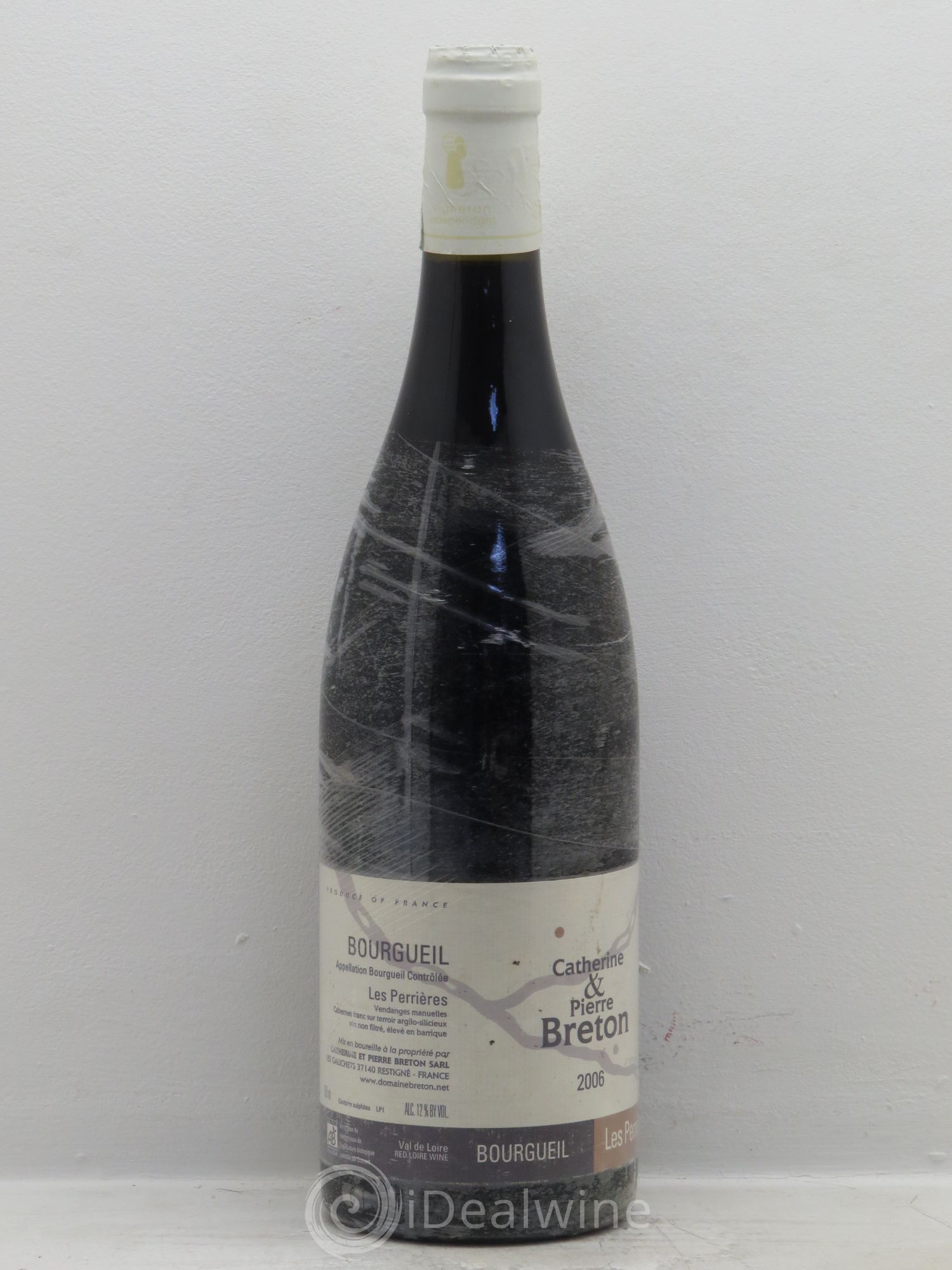 Bourgueil Les Perrières Catherine et Pierre Breton 2006 - Lot de 1 bouteille - 0