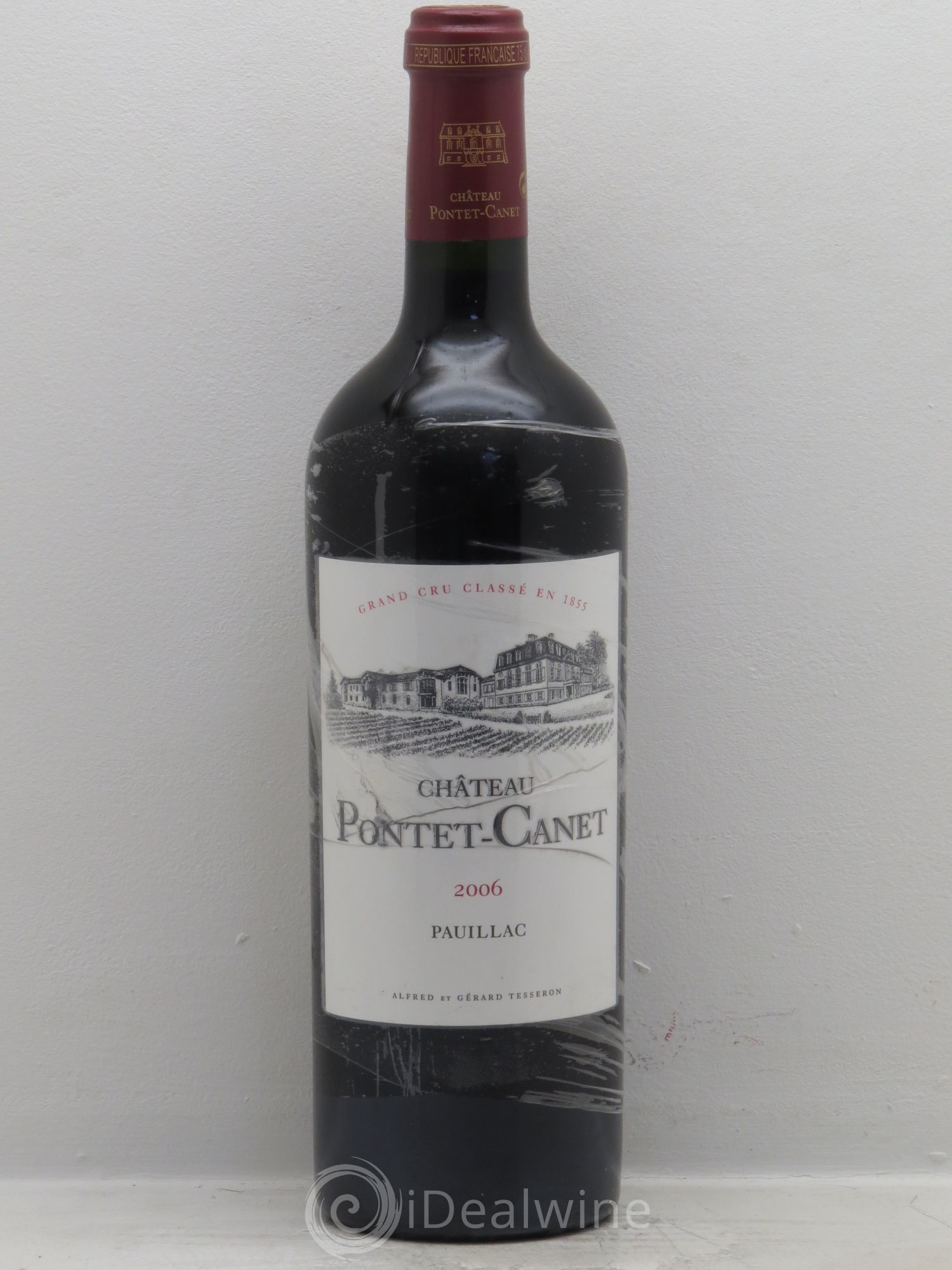 Château Pontet Canet 5ème Grand Cru Classé 2006 - Lot de 1 bouteille - 0