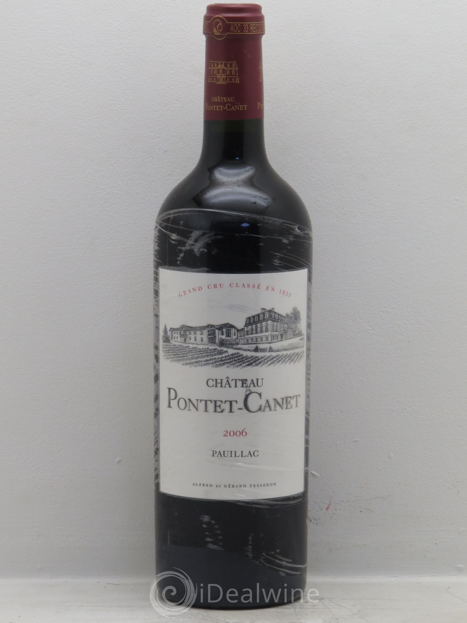 Château Pontet Canet 5ème Grand Cru Classé 2006 - Lot de 1 bouteille - 0