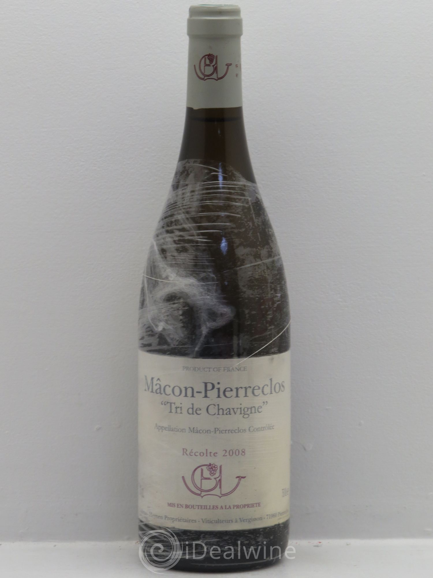 Mâcon-Pierreclos Tri de Chavigne Guffens-Heynen 2008 - Lot de 1 bouteille - 0