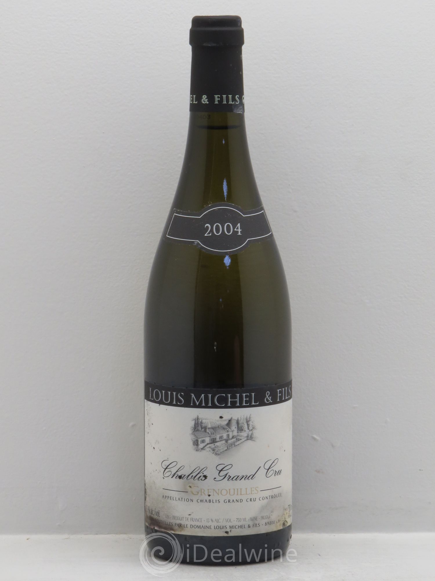 Chablis Grand Cru Grenouilles Louis Michel et Fils 2004 - Lot de 1 bouteille - 0