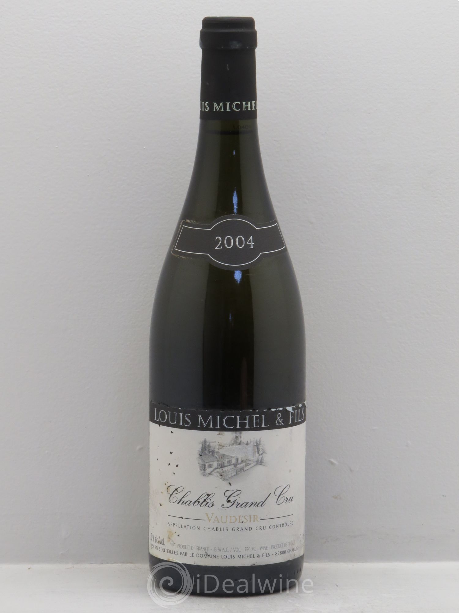 Chablis Grand Cru Vaudésir Louis Michel et Fils 2004 - Lot de 1 bouteille - 0