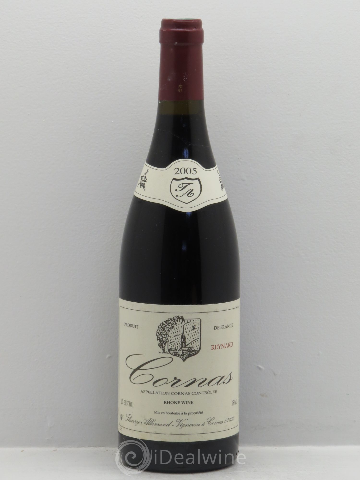 Cornas Reynard Thierry Allemand (sans prix de réserve) 2005 - Lot de 1 bouteille - 0
