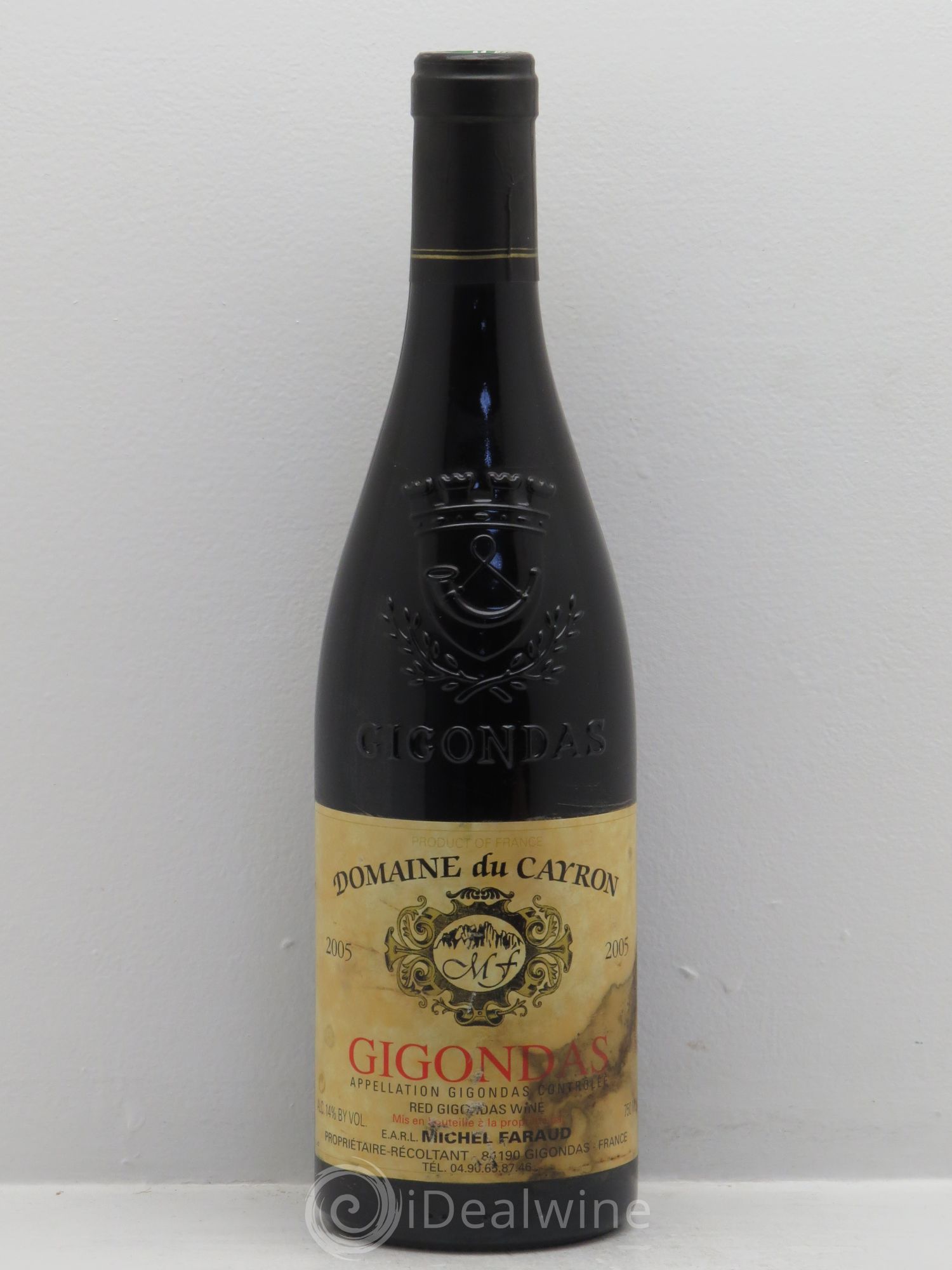 Gigondas 2005 - Lot de 1 bouteille - 0