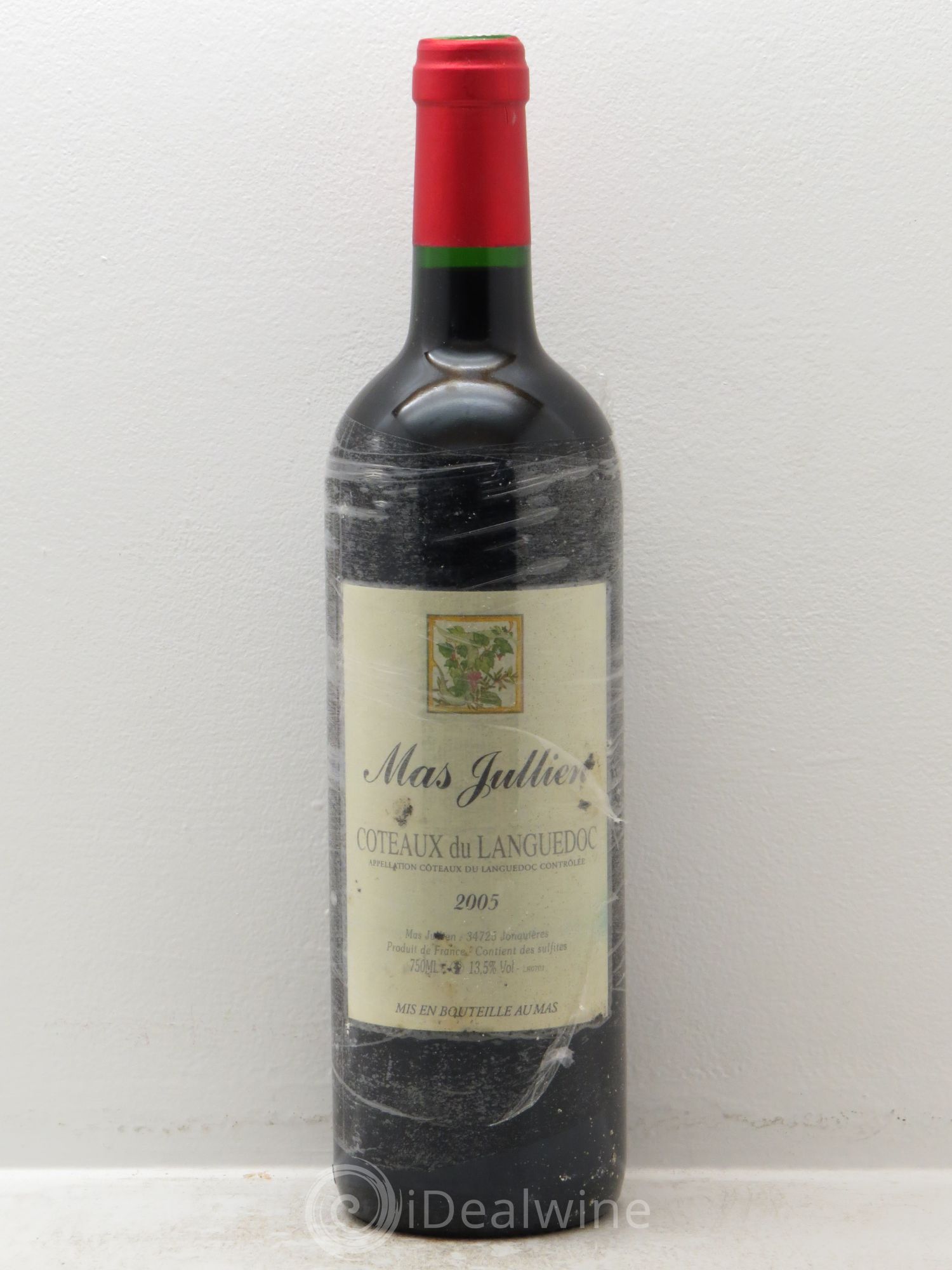 Terrasses du Larzac Mas Jullien Olivier Jullien 2005 - Lot de 1 bouteille - 0