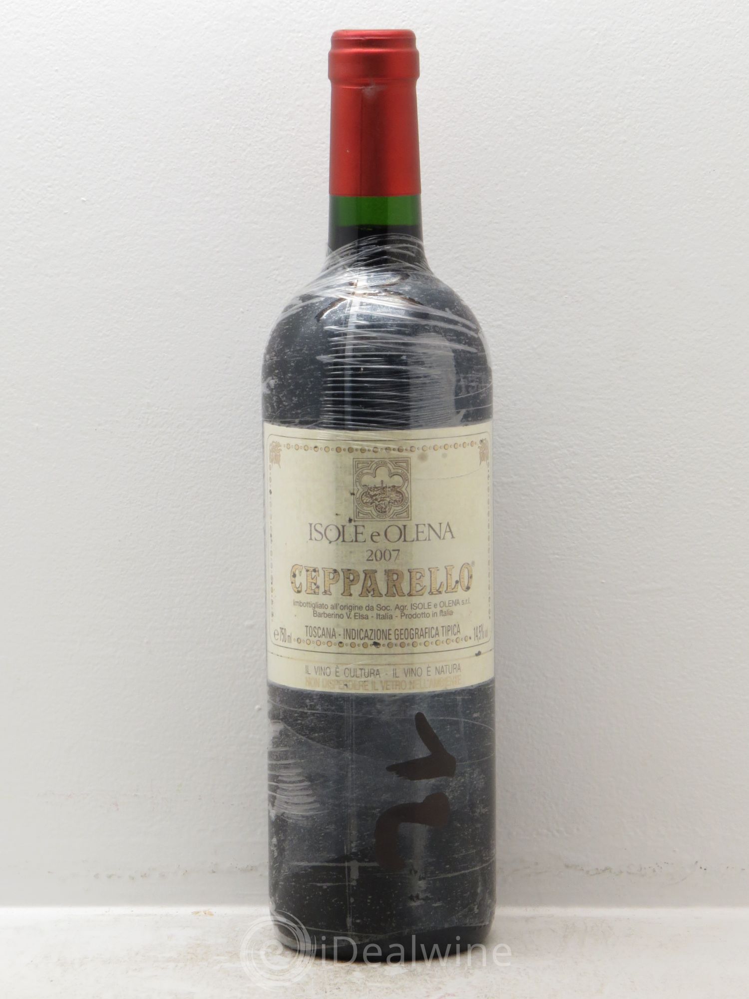Toscana IGT IGT Toscane - Isole e Olena Ceparello 2007 - Posten von 1 Flasche - 0