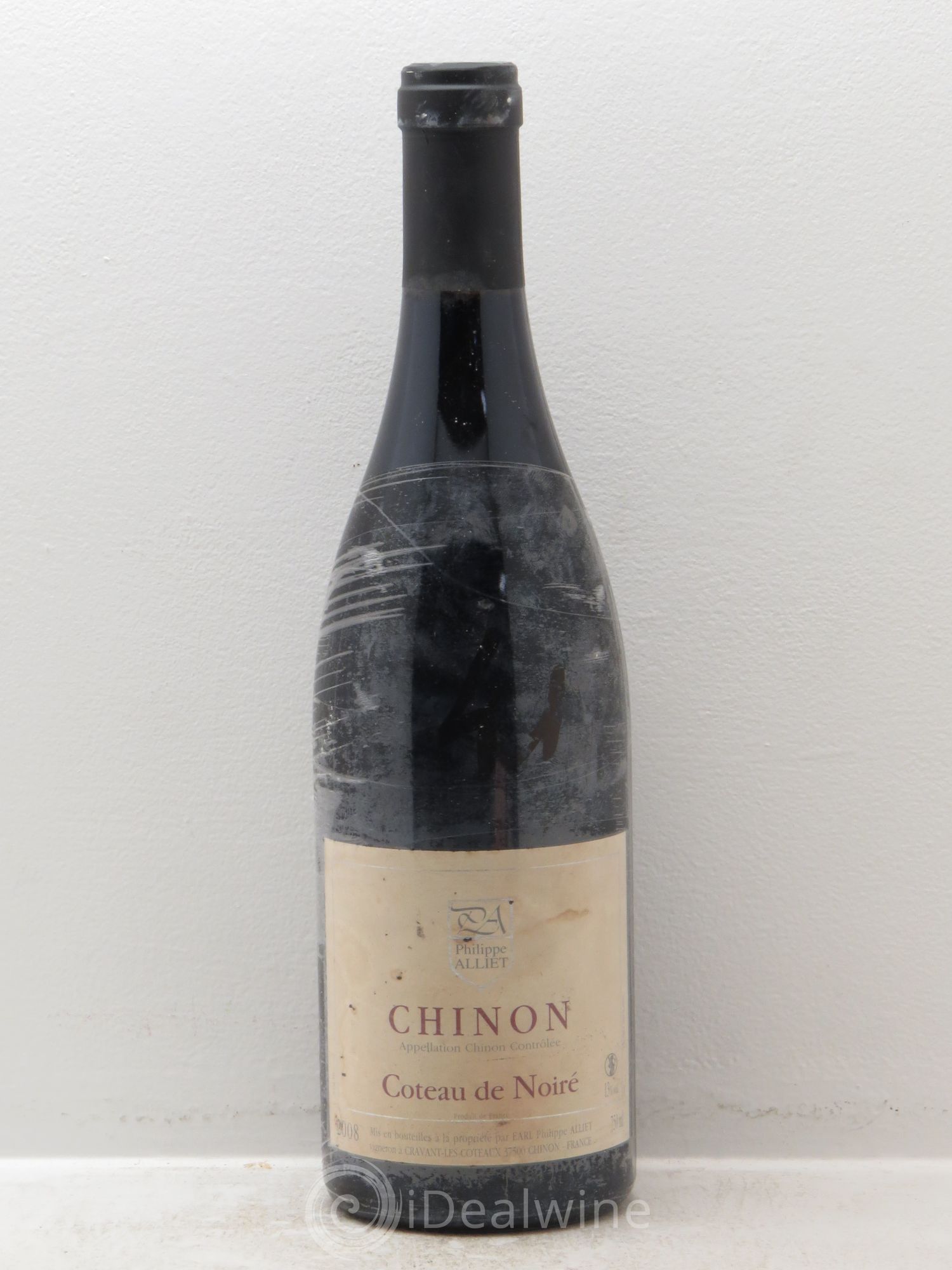 Chinon Coteau de Noiré Philippe Alliet 2008 - Lot de 1 bouteille - 0