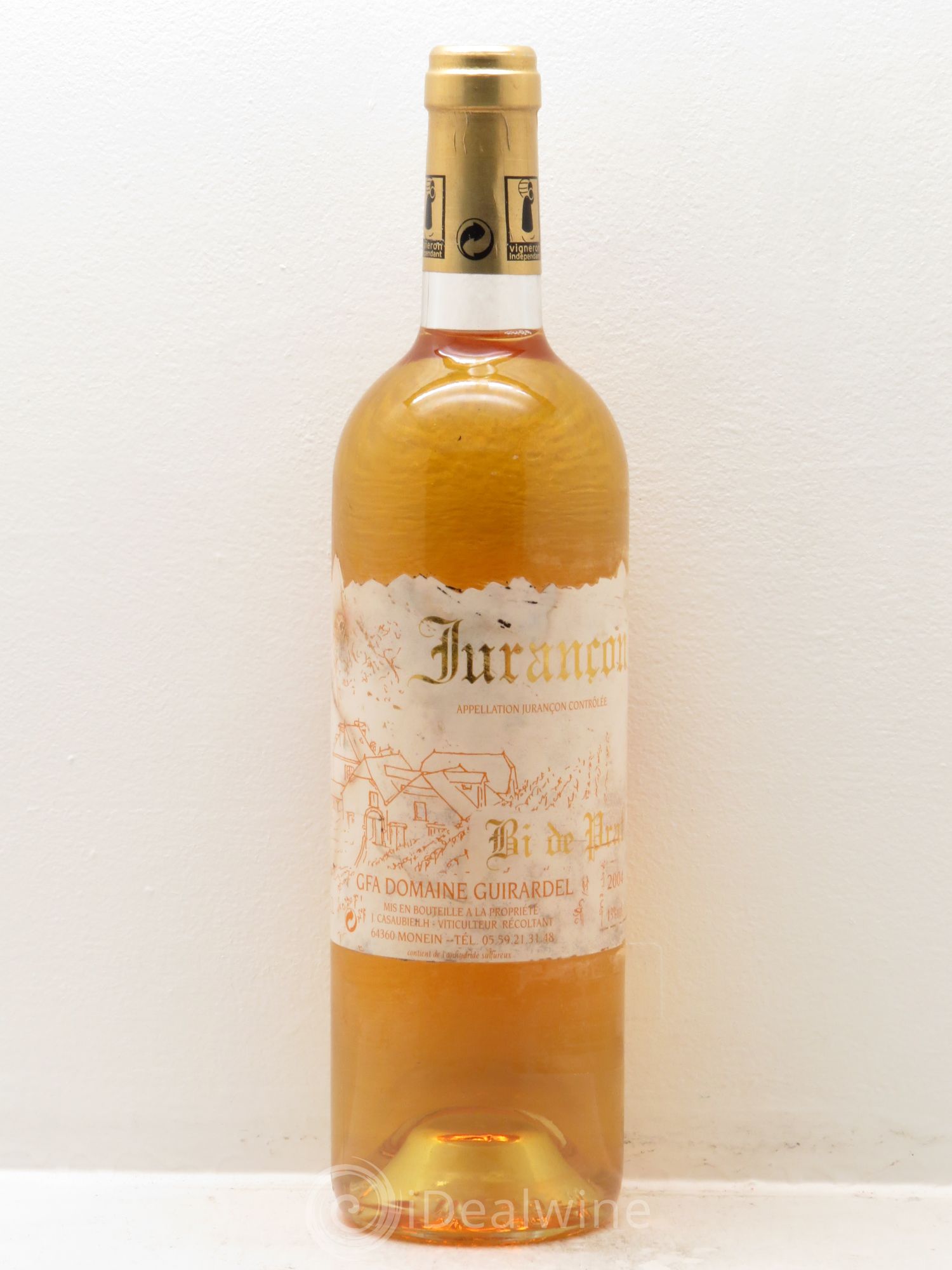 Jurançon Bi dé Prat - Guirardel 2004 - Posten von 1 Flasche - 0
