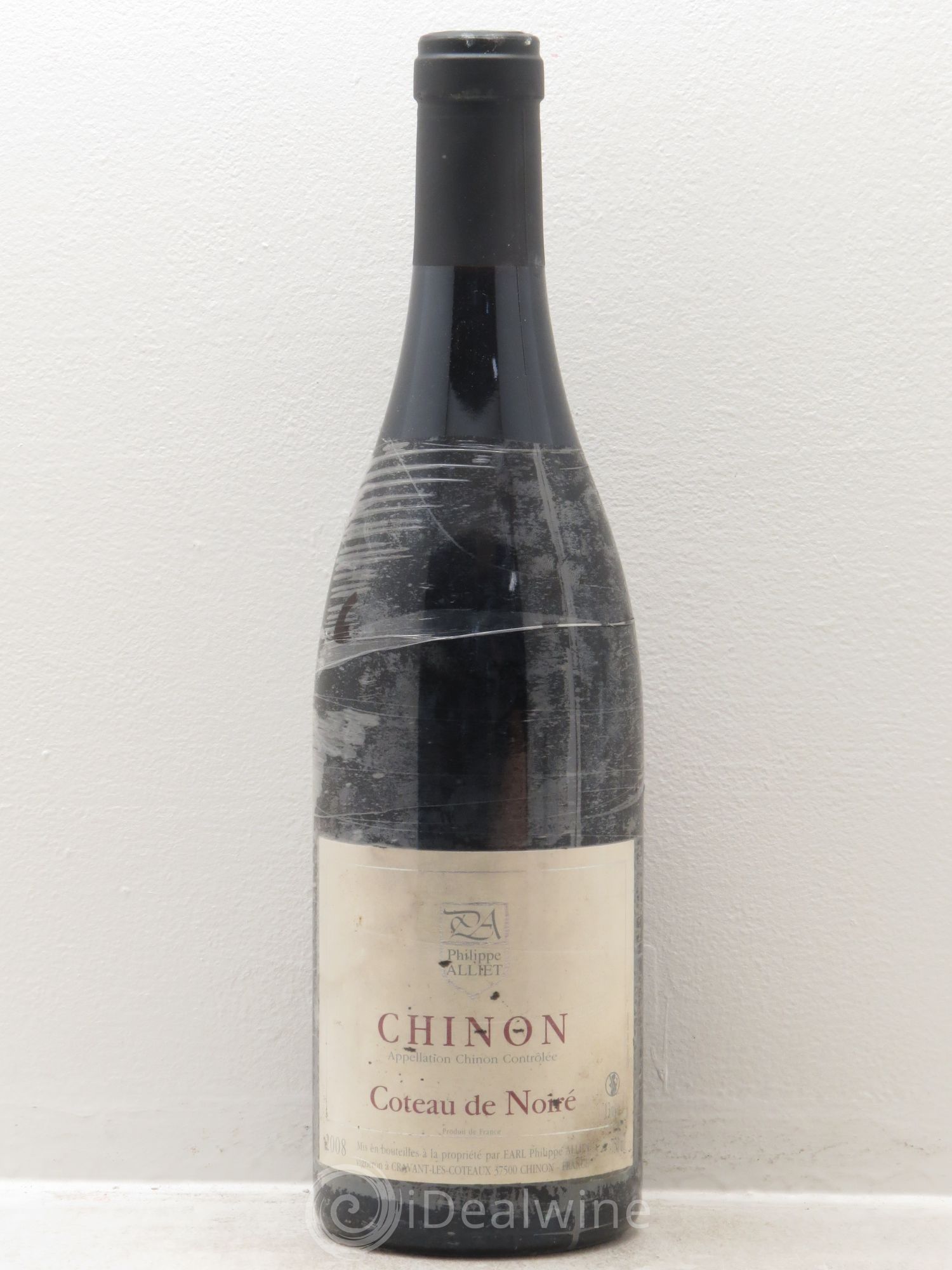 Chinon Coteau de Noiré Philippe Alliet 2008 - Lot de 1 bouteille - 0
