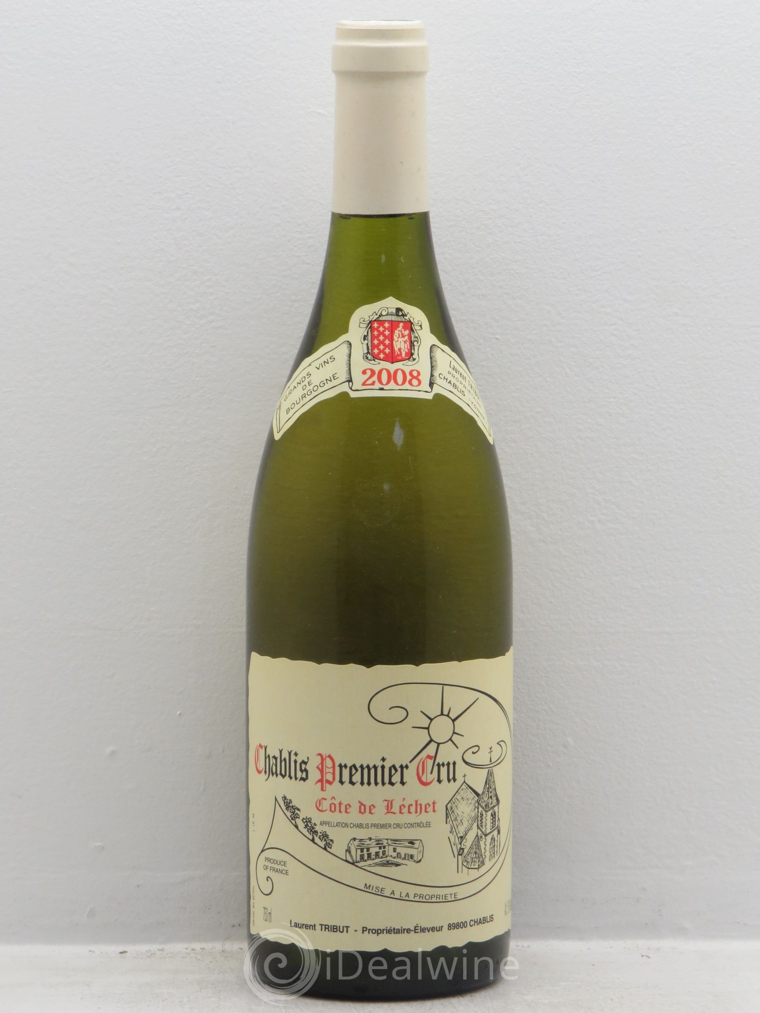 Chablis 1er Cru Laurent Tribut 2008 - Posten von 1 Flasche - 0
