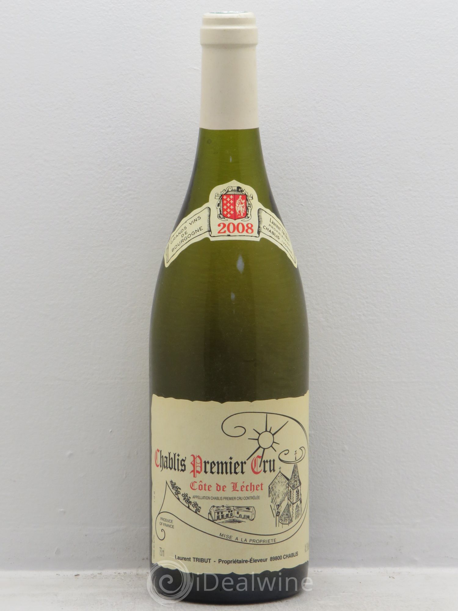 Chablis 1er Cru Laurent Tribut 2008 - Posten von 1 Flasche - 0