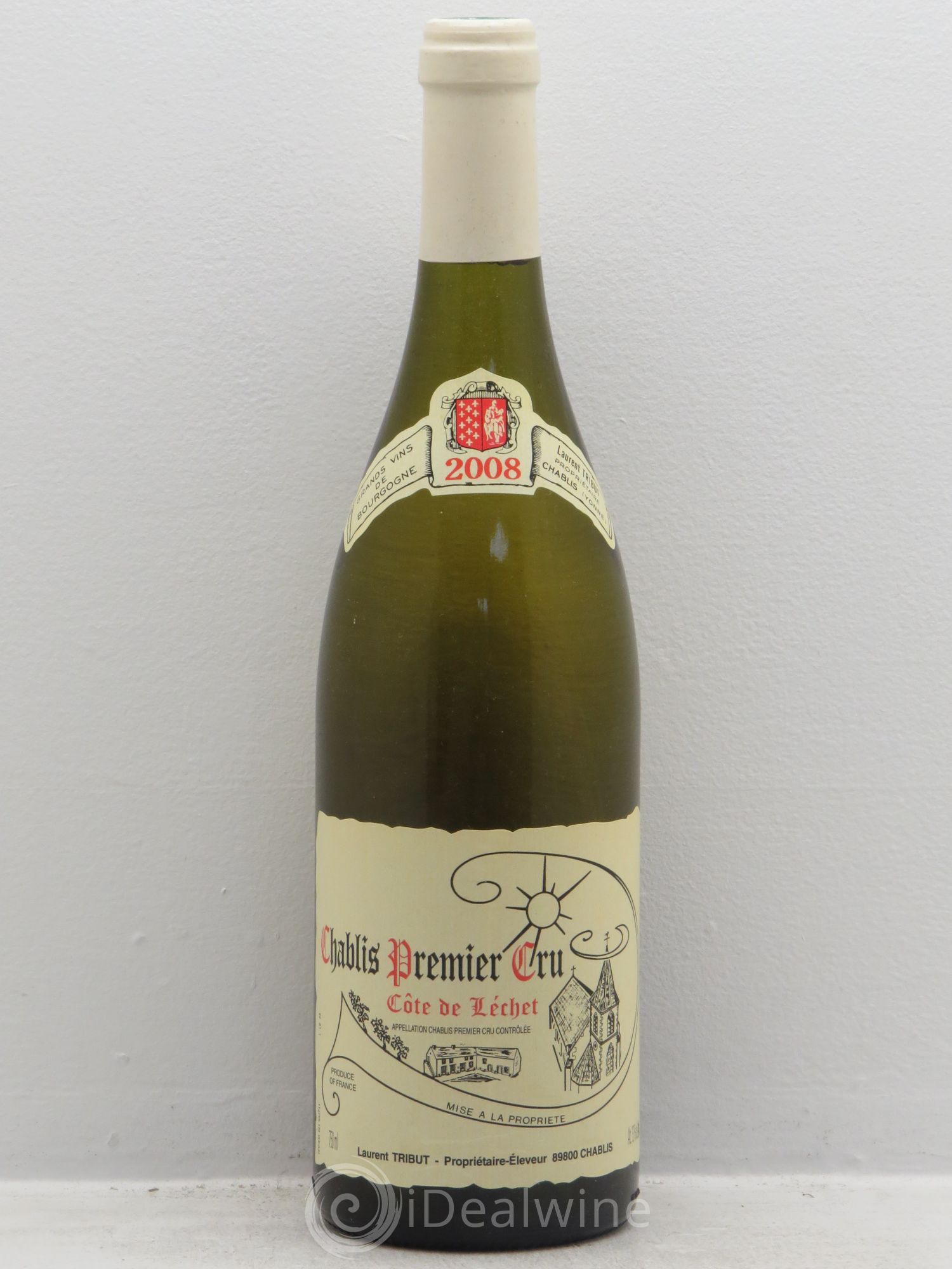 Chablis 1er Cru Laurent Tribut 2008 - Posten von 1 Flasche - 0