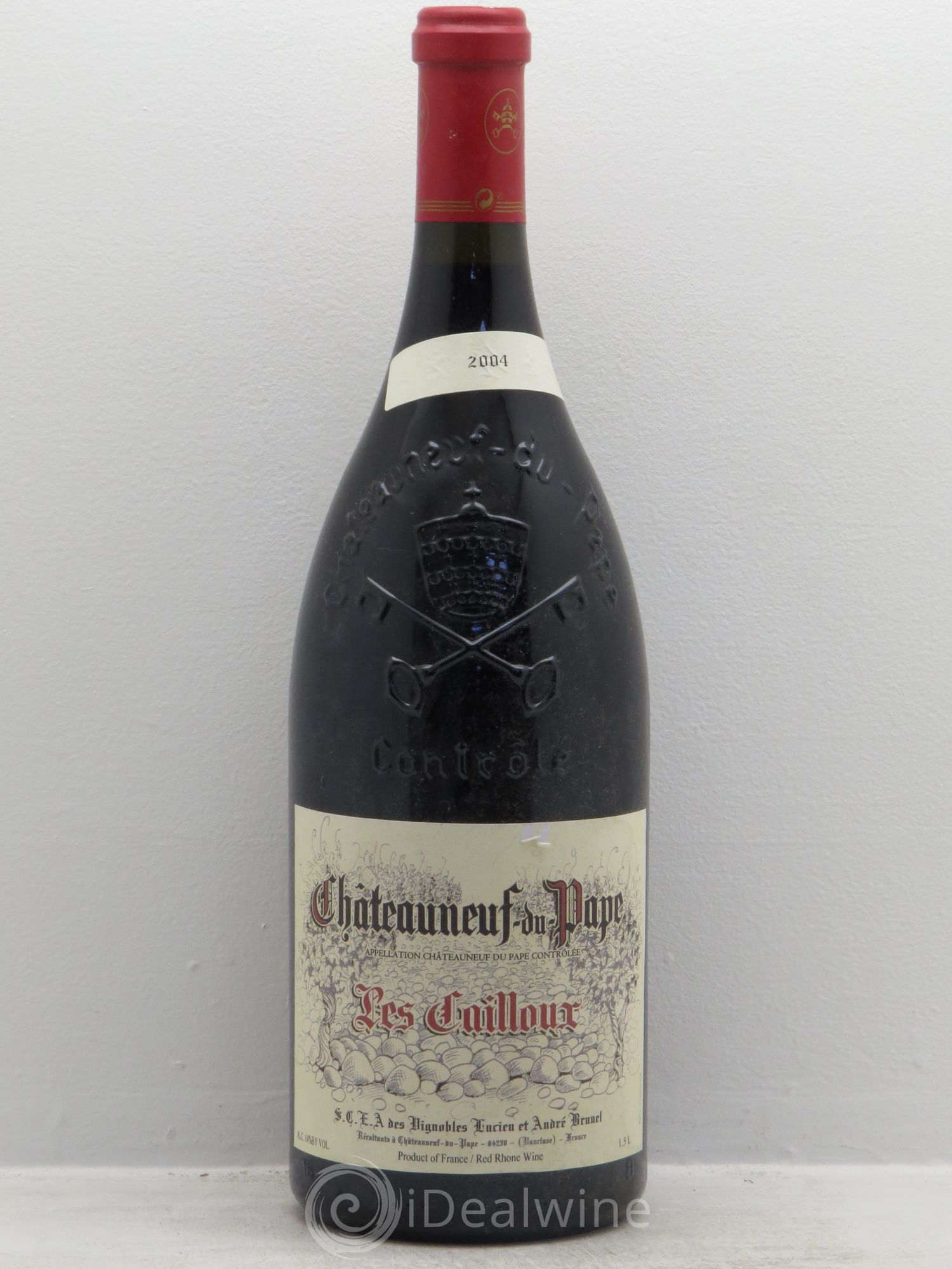 Châteauneuf-du-Pape Les Cailloux André Brunel 2004 - Lot de 1 magnum - 0