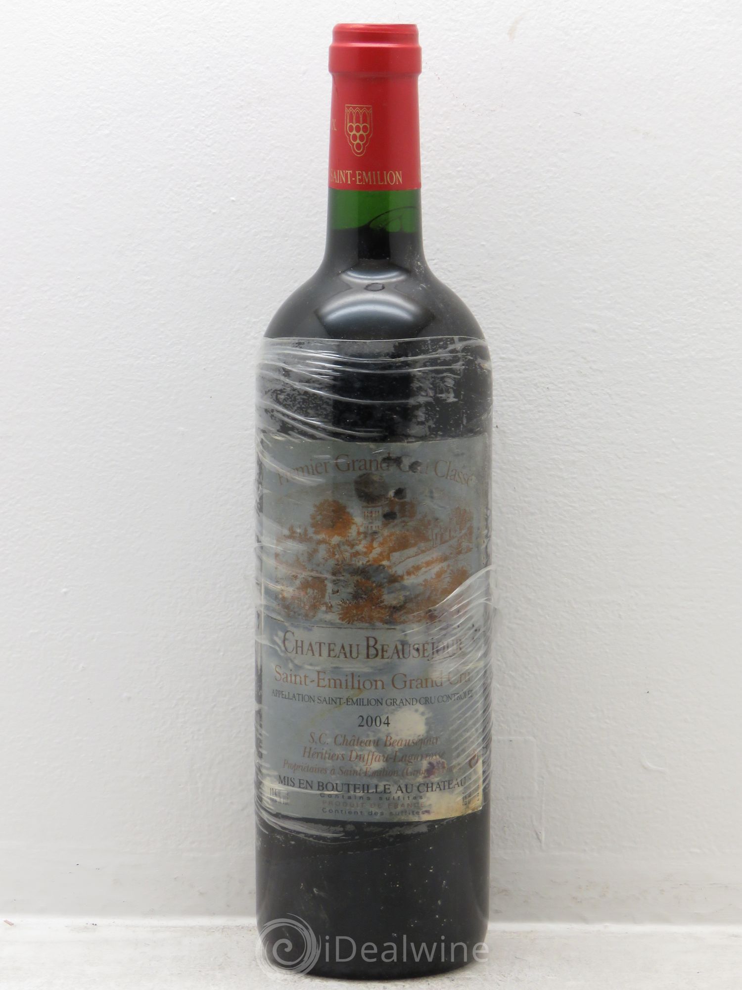 Château Beauséjour (Duffau-Lagarrosse) 1er Grand Cru Classé B 2004 - Lot de 1 bouteille - 0