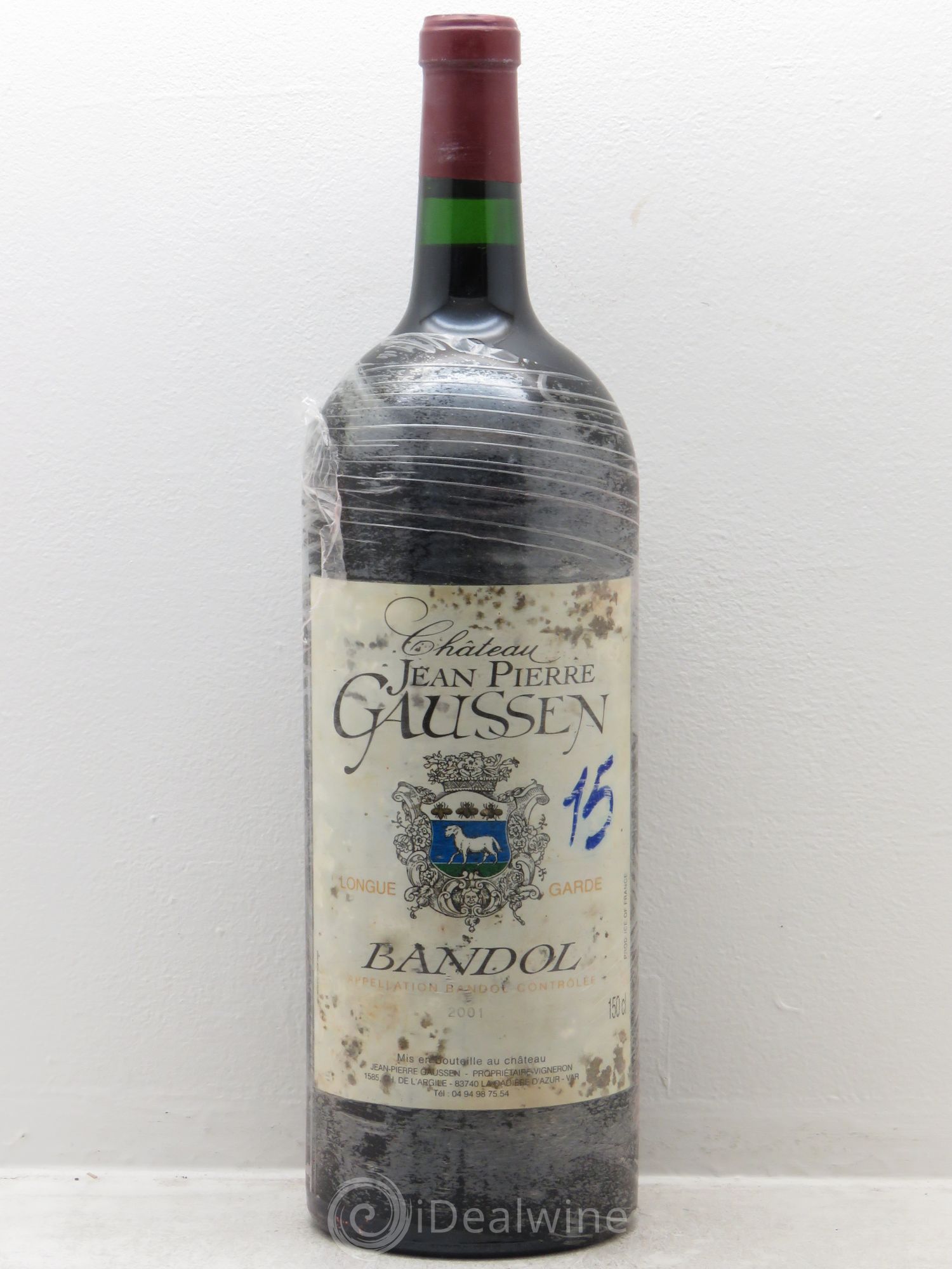 Bandol Longue Garde JP Gaussen 2001 - Posten von 1 Magnum - 0