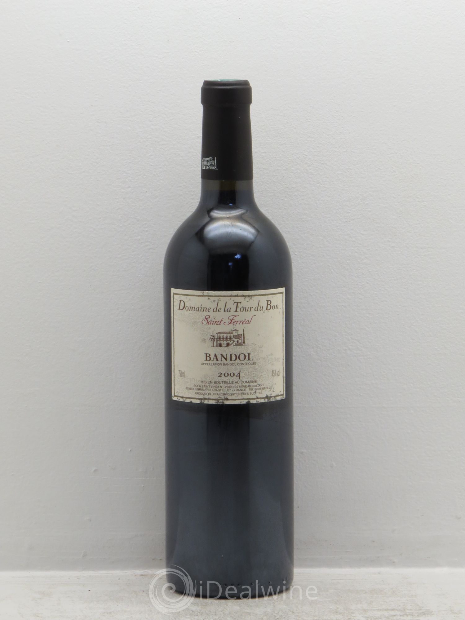 Bandol La Tour du Bon Saint Ferréol Agnès Henry 2004 - Lot de 1 bouteille - 0
