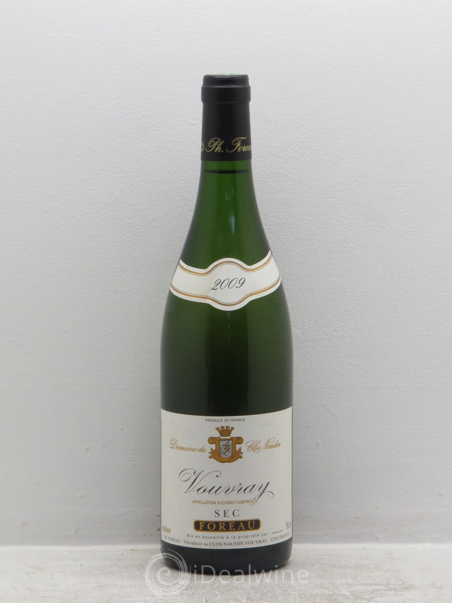 Vouvray Sec Clos Naudin - Philippe Foreau 2009 - Lot de 1 bouteille - 0