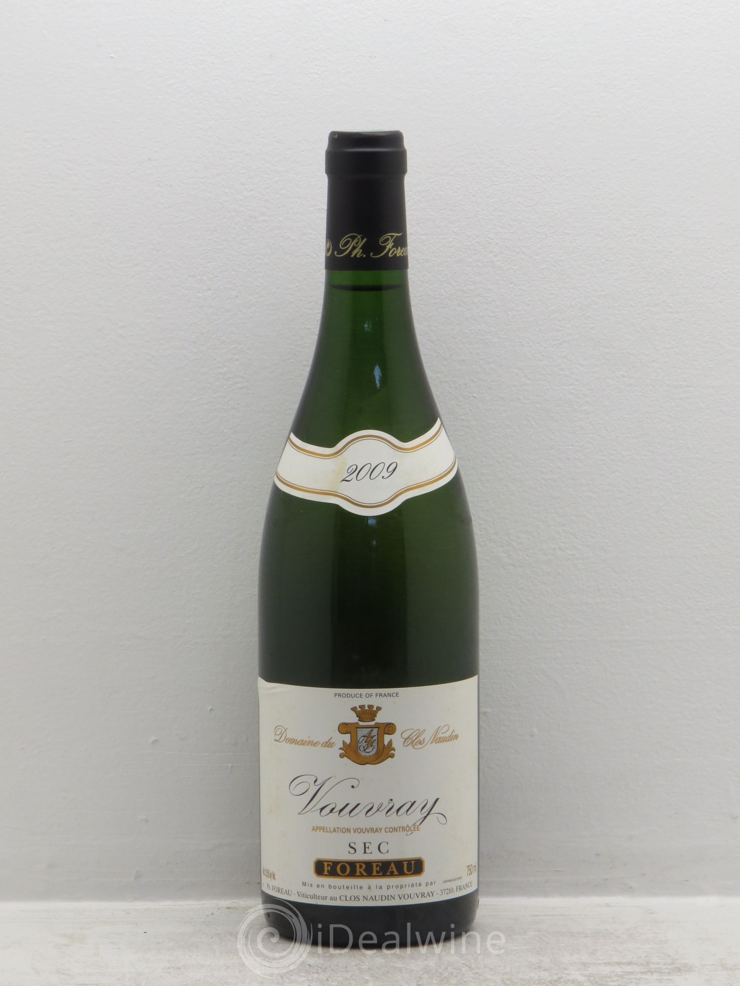 Vouvray Sec Clos Naudin - Philippe Foreau 2009 - Lot de 1 bouteille - 0