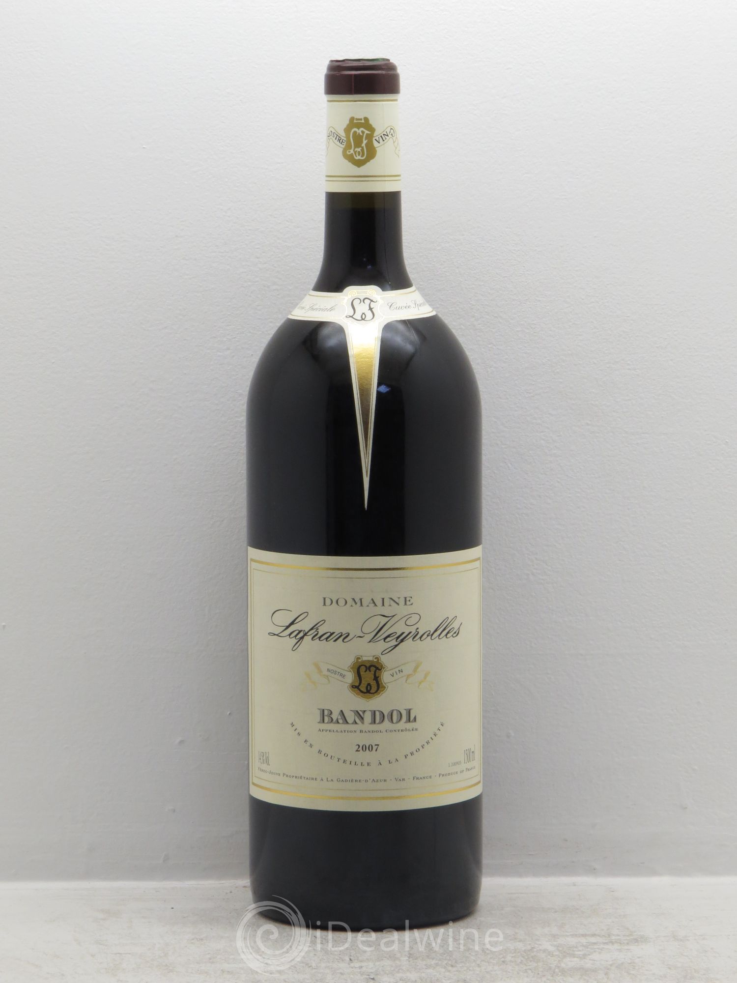 Bandol Cuvée spéciale Lafran-Veyrolles 2007 - Lot de 1 magnum - 0