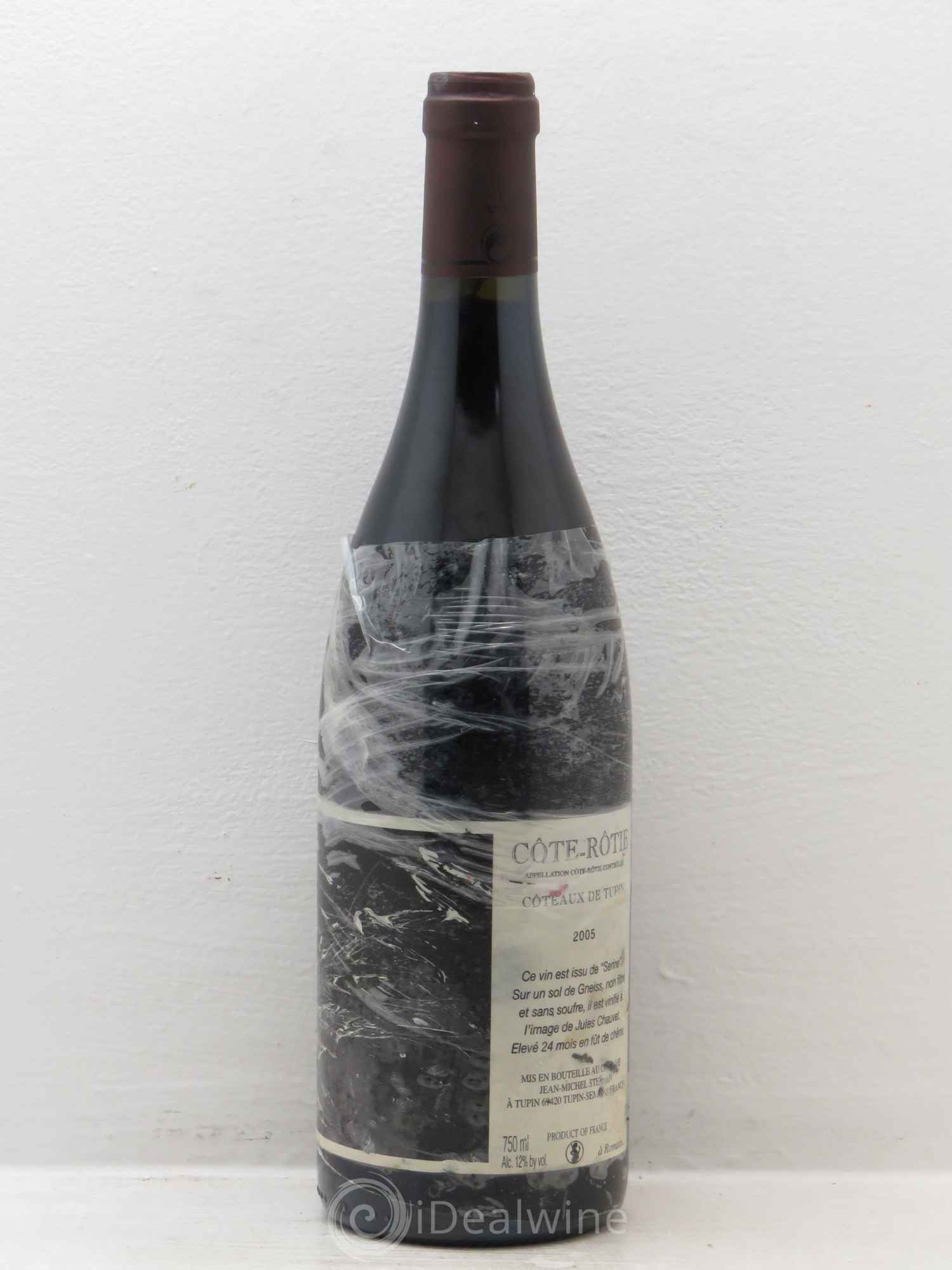 Côte-Rôtie Coteaux de Tupin Jean-Michel Stephan 2005 - Lot de 1 bouteille - 0