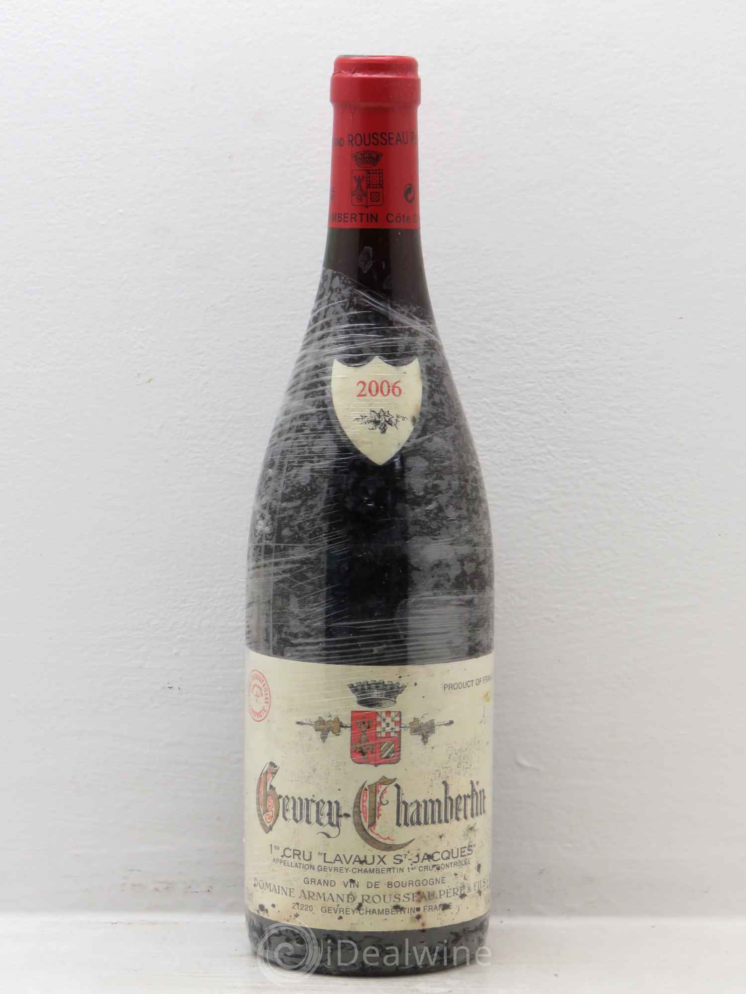 Gevrey-Chambertin 1er Cru Lavaux Saint Jacques Armand Rousseau (Domaine) (sans prix de réserve) 2006 - Lot de 1 bouteille - 0