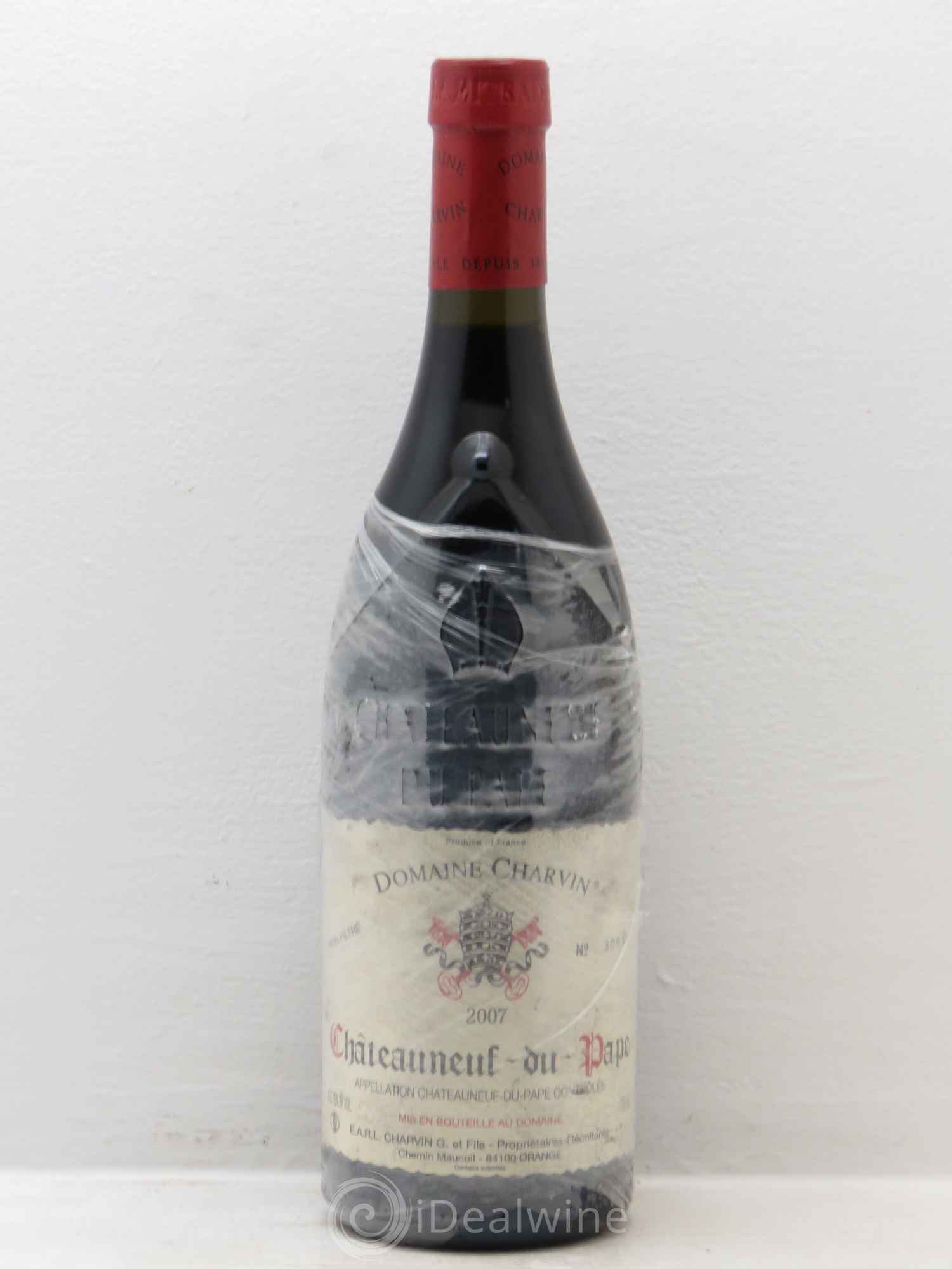Châteauneuf-du-Pape Charvin (Domaine) 2007 - Lot de 1 bouteille - 0