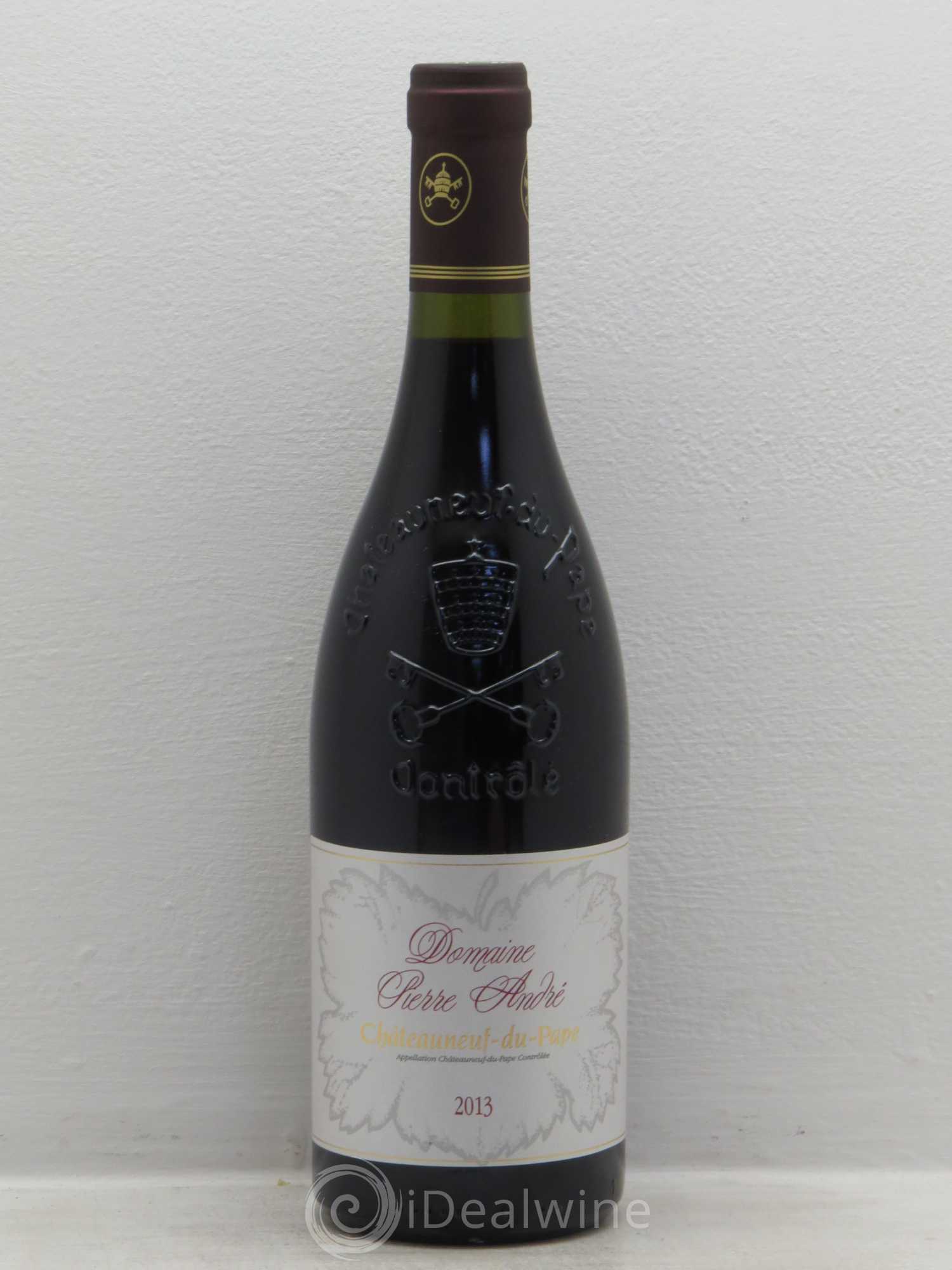 Châteauneuf-du-Pape Pierre André (Domaine) 2013 - Lot de 1 bouteille - 0