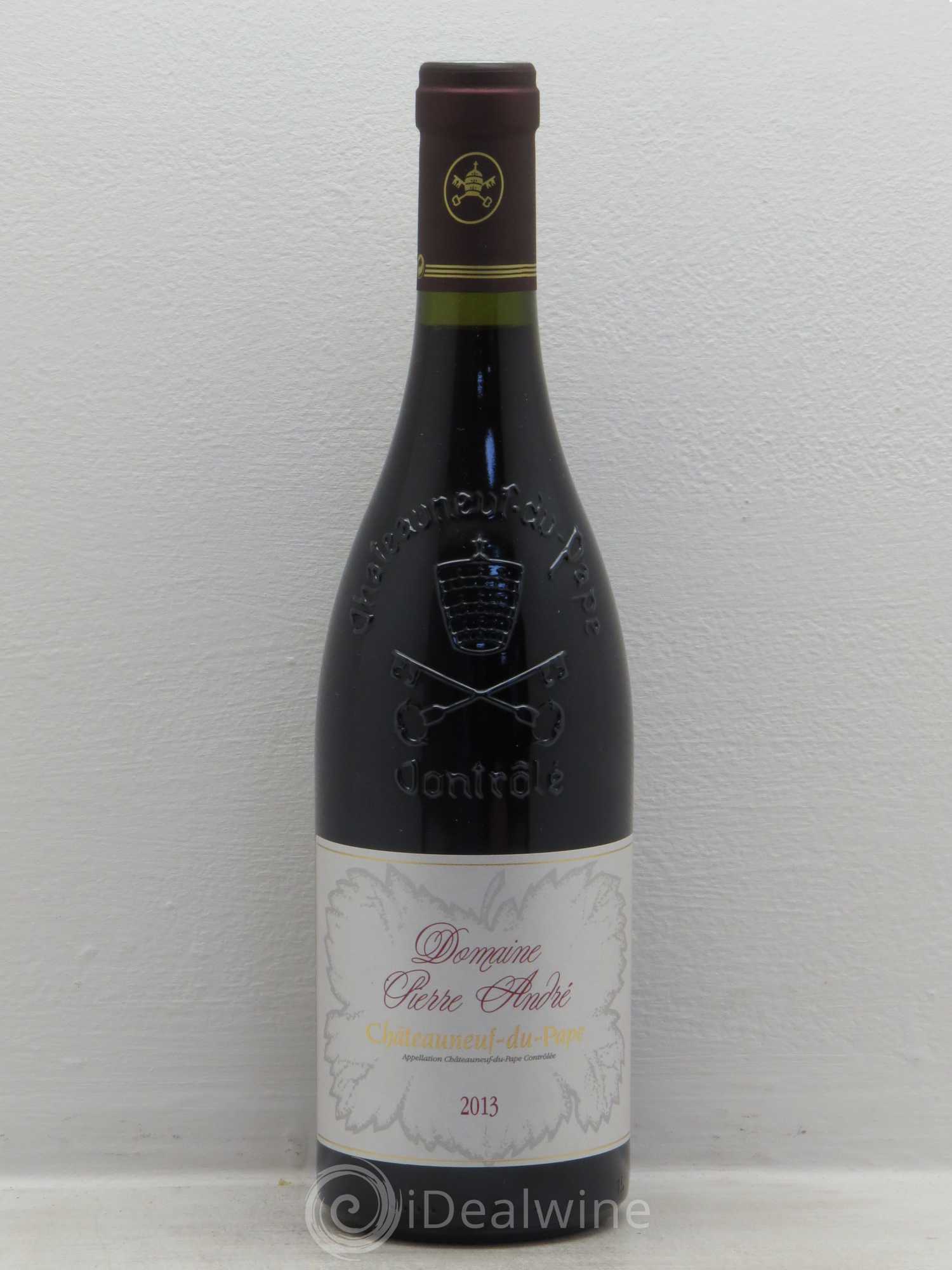 Châteauneuf-du-Pape Pierre André (Domaine) 2013 - Lot de 1 bouteille - 0