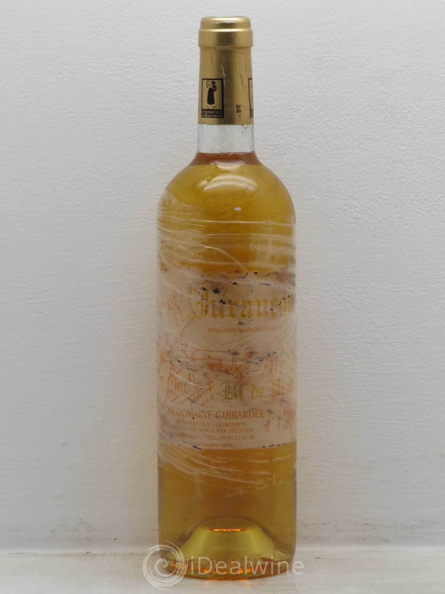 Jurançon Sec dé Prat Guirardel (Domaine) 2004 - Lot de 1 bouteille - 0