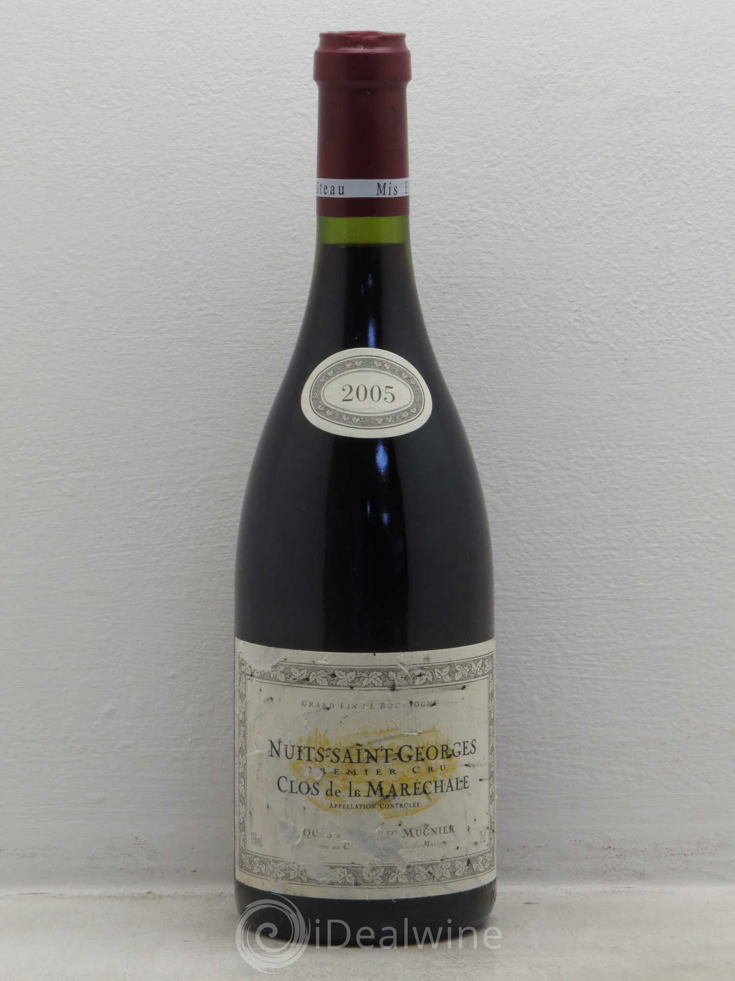 Nuits-Saint-Georges 1er Cru Clos de La Maréchale Jacques-Frédéric Mugnier 2005 - Lot de 1 bouteille - 0